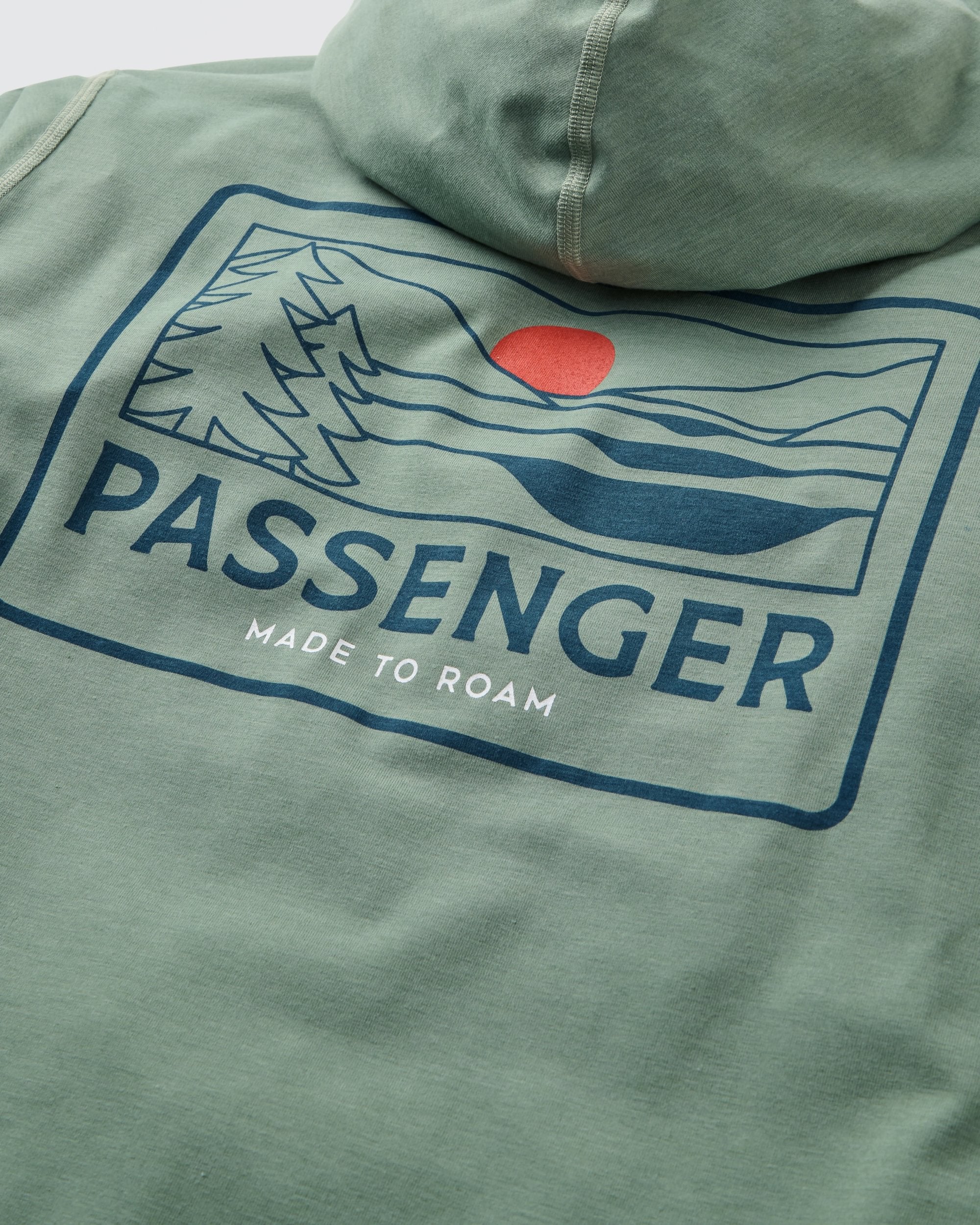 Roamscreen UPF50 Drirelease® Men's Hoodie - Pistachio - Flatlay