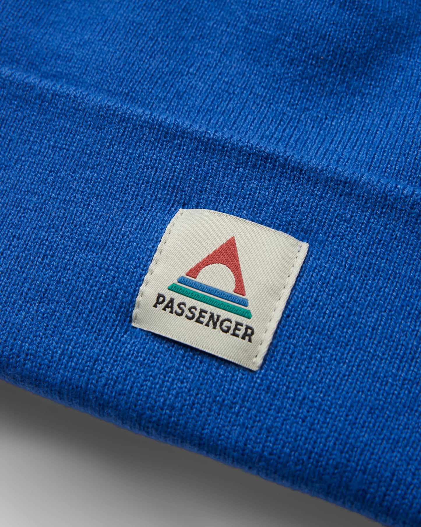 Core Recycled Low-Top Beanie - Electric Blue - Flatlay