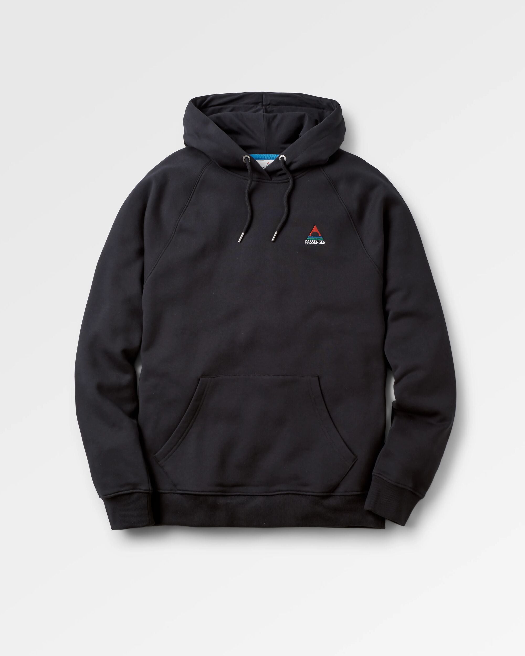 Vita Organic Cotton Hoodie - Black - Flatlay