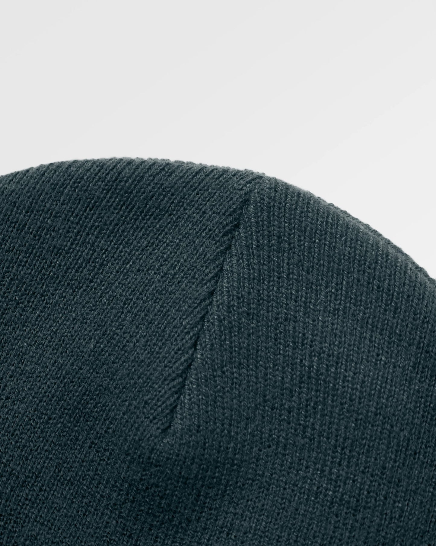 Core Recycled High-Top Beanie - Dark Fern - Flatlay