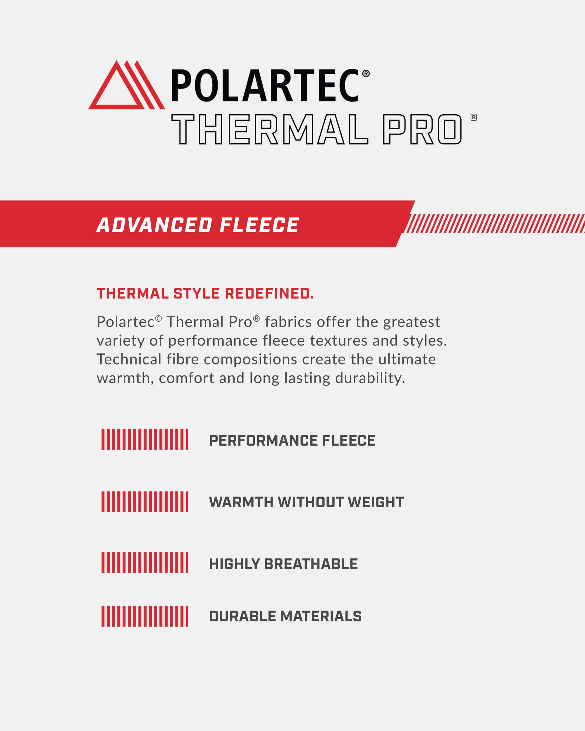 Ayla Recycled Polartec® Fleece - Vintage White - Flatlay