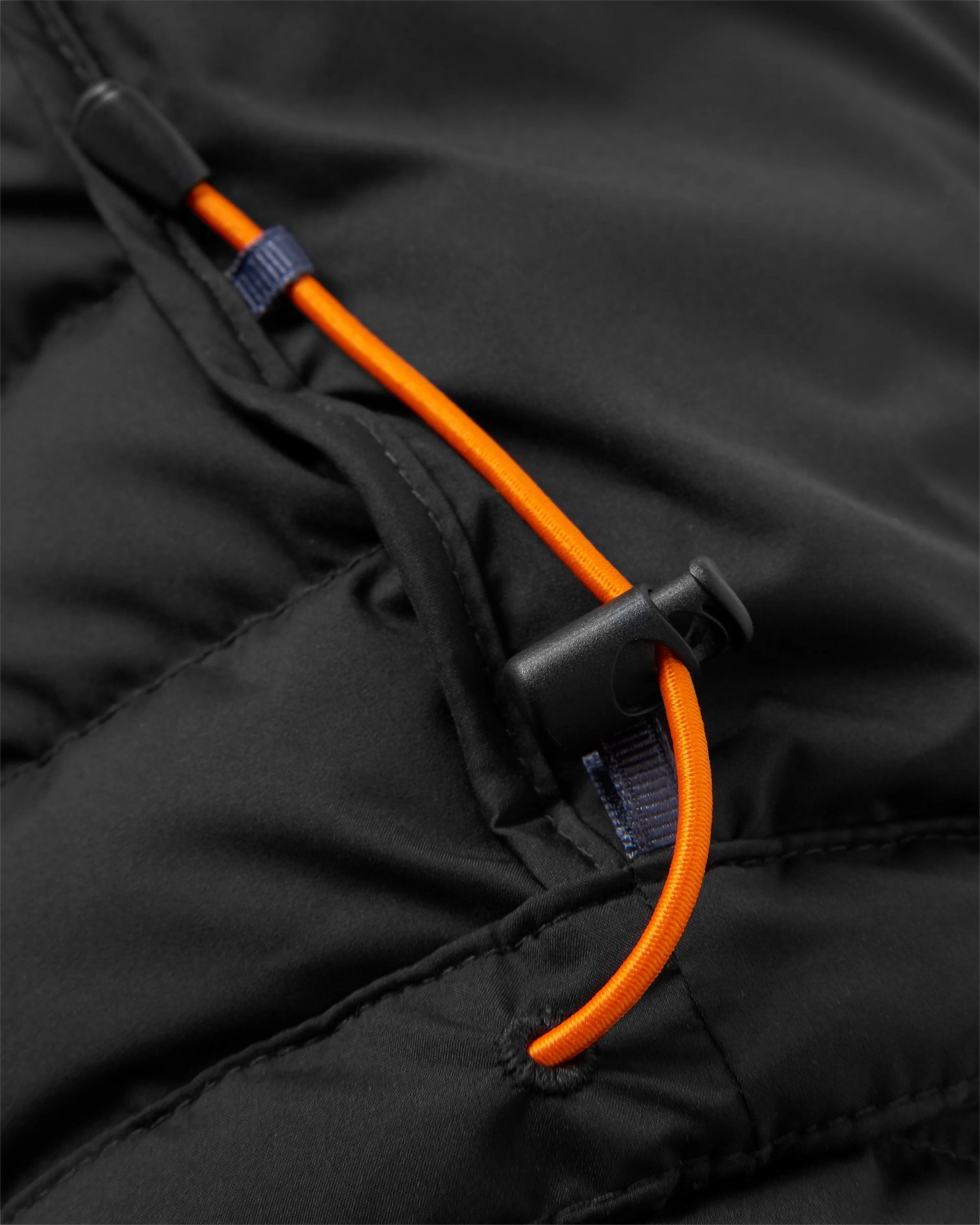 Ashland Down Recycled Jacket - Black - Flatlay