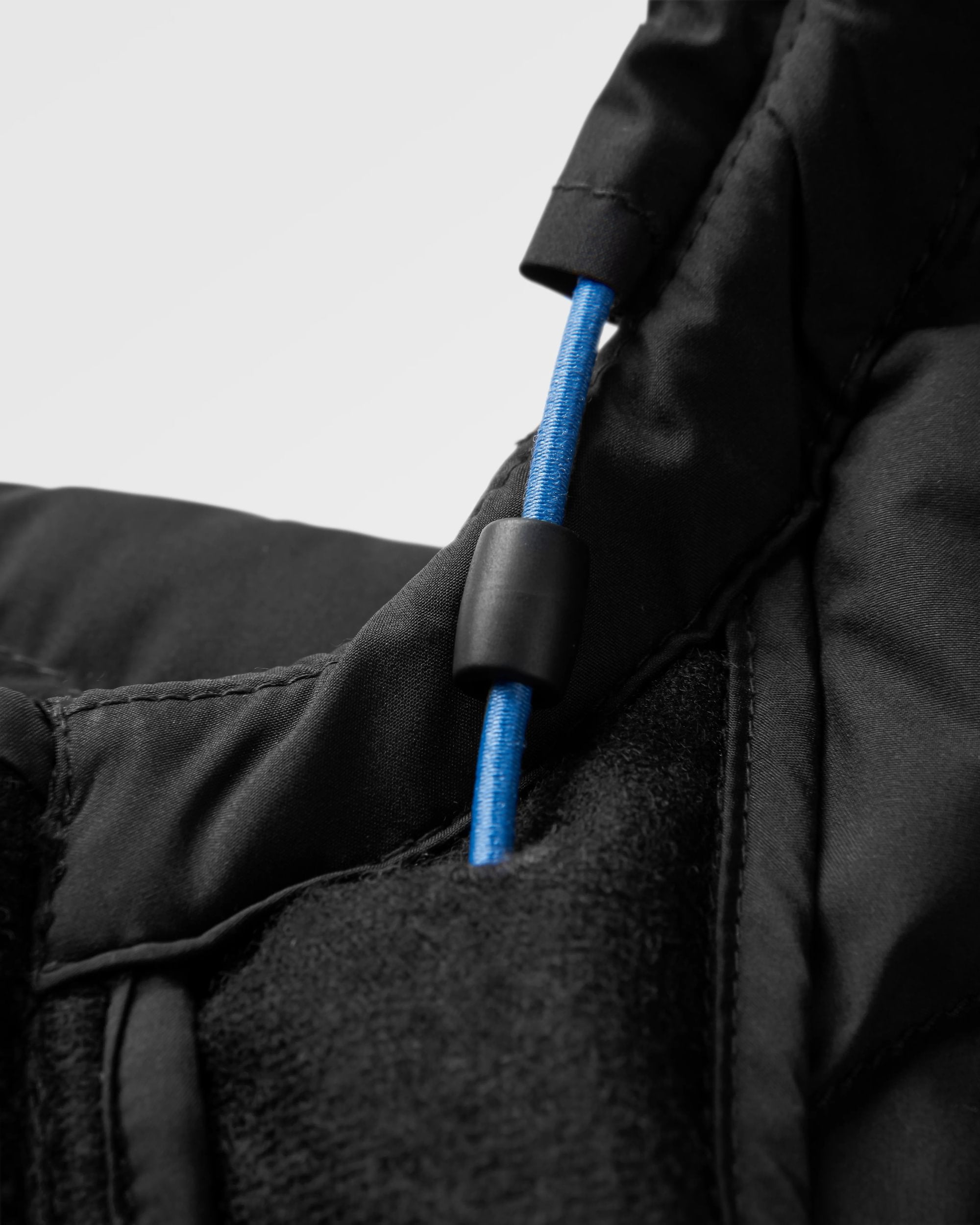 Ashland Down Recycled Jacket - Black - Flatlay