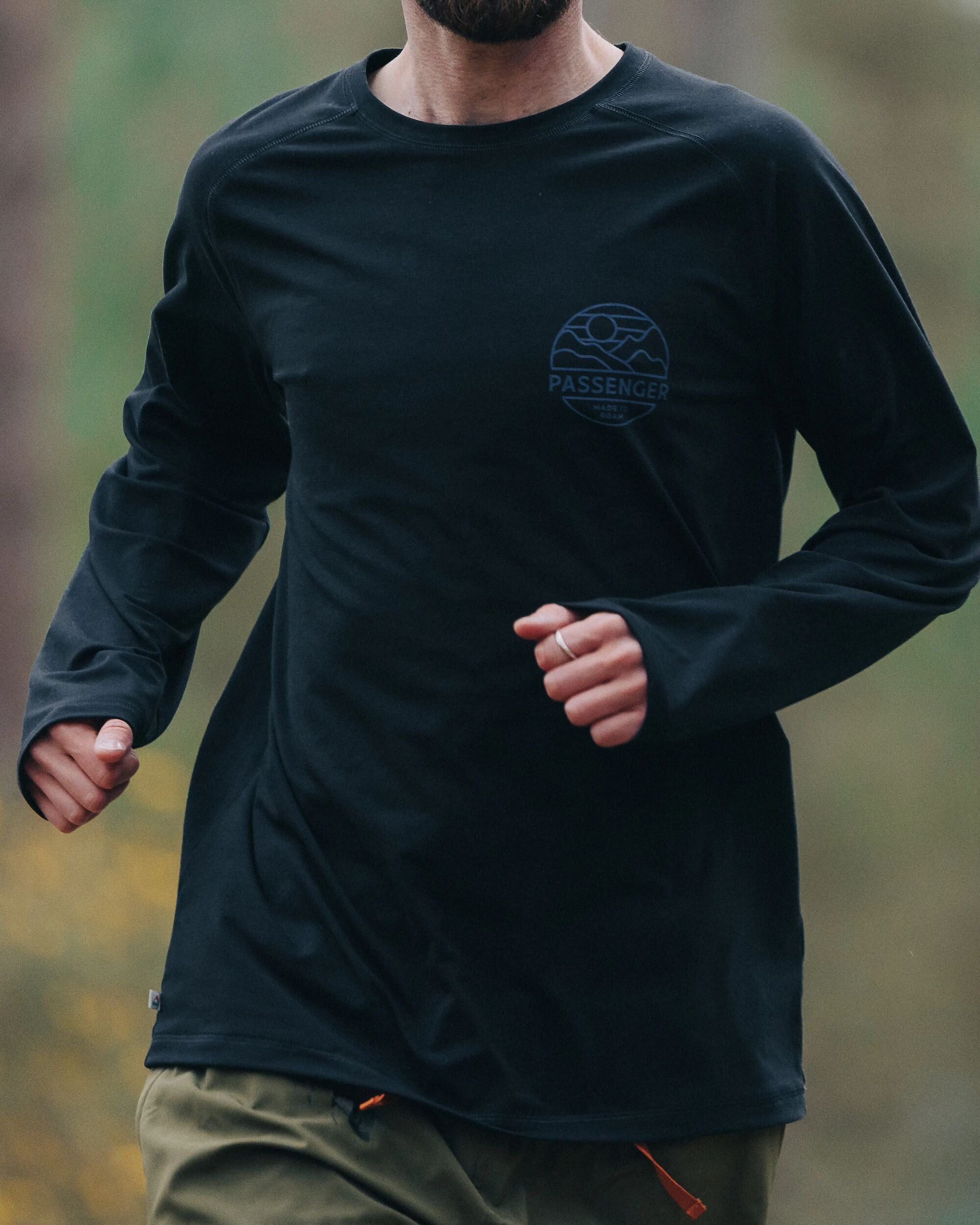 Sedona Drirelease® Recycled Active LS T-Shirt - Black - Lifestyle