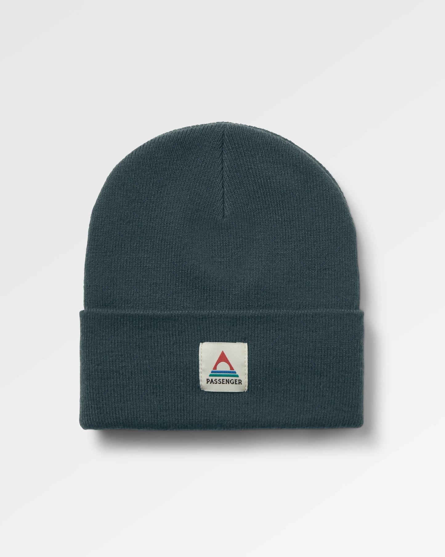 Core Recycled High-Top Beanie - Dark Fern - Flatlay