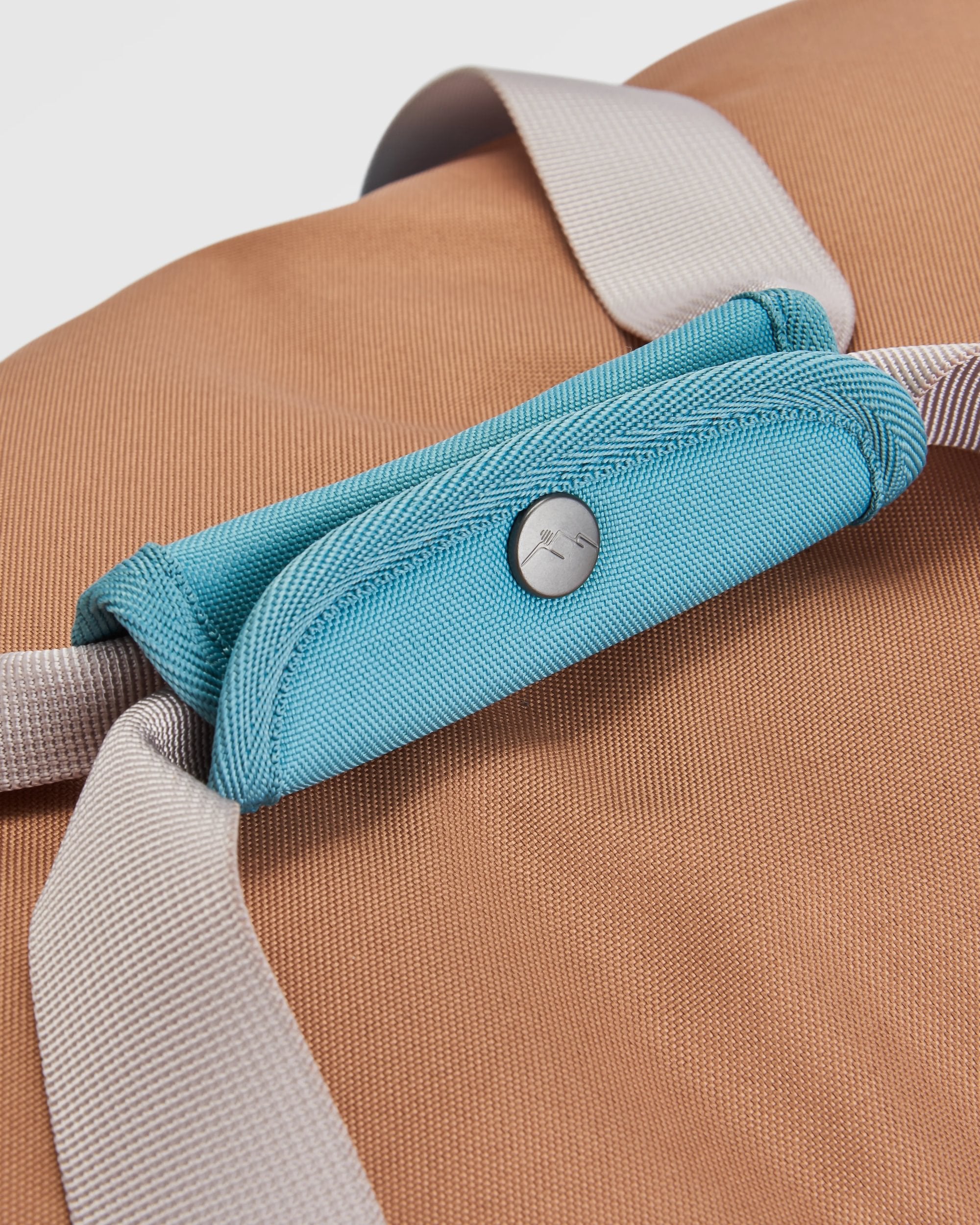 Boondocker Recycled 30L Duffel - Arctic/Retro Orange - Flatlay