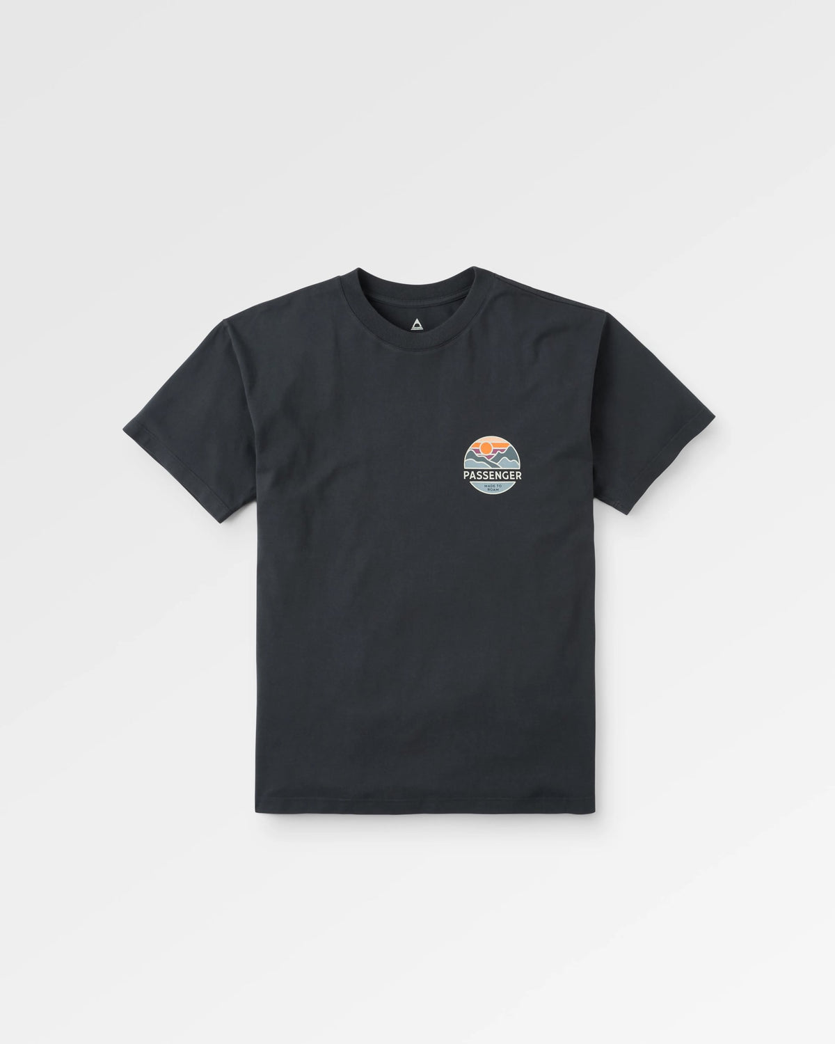 Laidback Relaxed Fit T-Shirt - Black - Flatlay