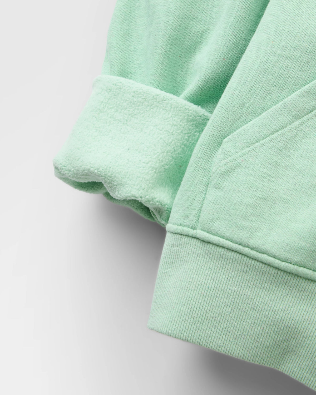 Explore Beyond Relaxed Fit Hoodie - Seafoam Marl - Flatlay