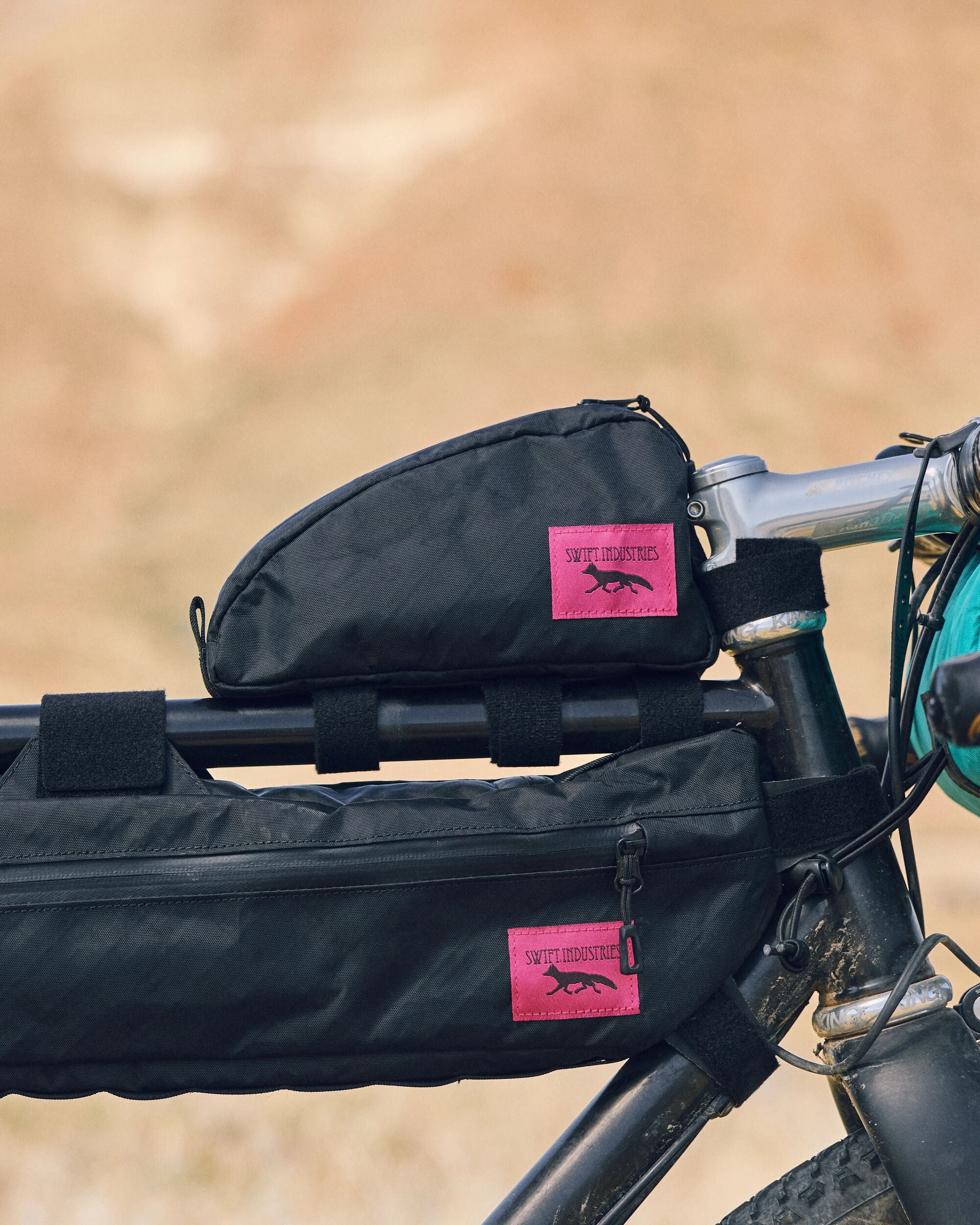 Swift Industries Moxie Top Tube Bag - Lifestyle