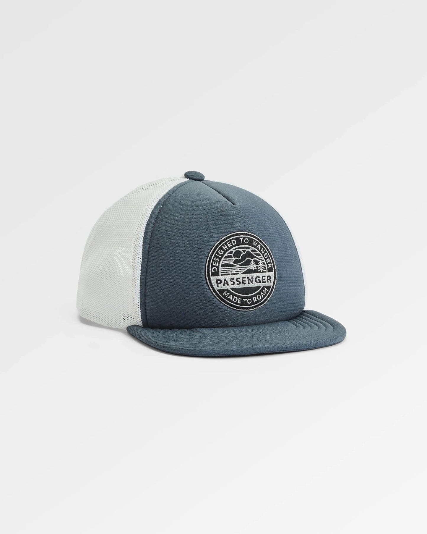 Odyssey Active Mesh Snapback Cap - Charcoal - Flatlay