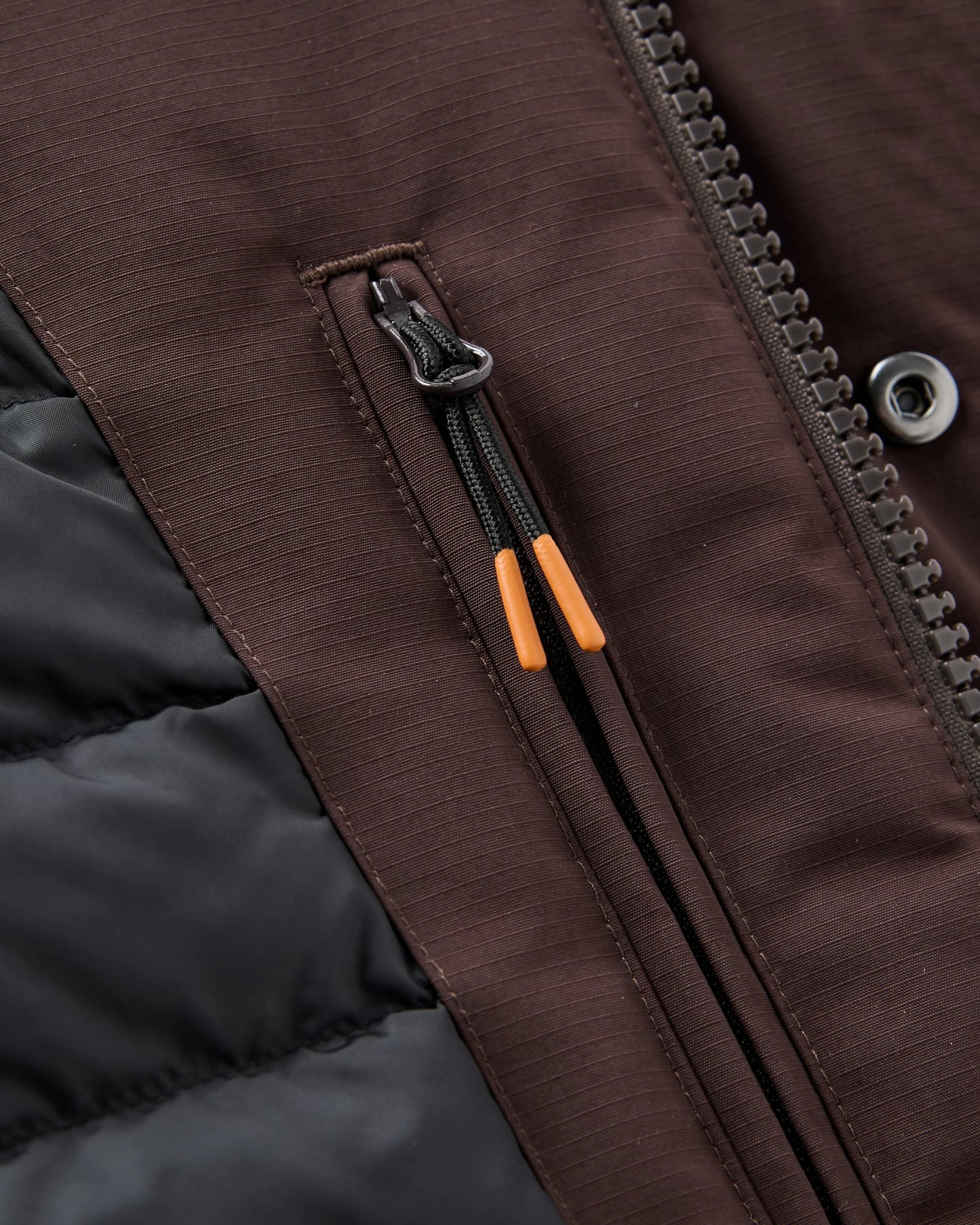 Explorer Recycled Waterproof Down Parka - Espresso - Flatlay