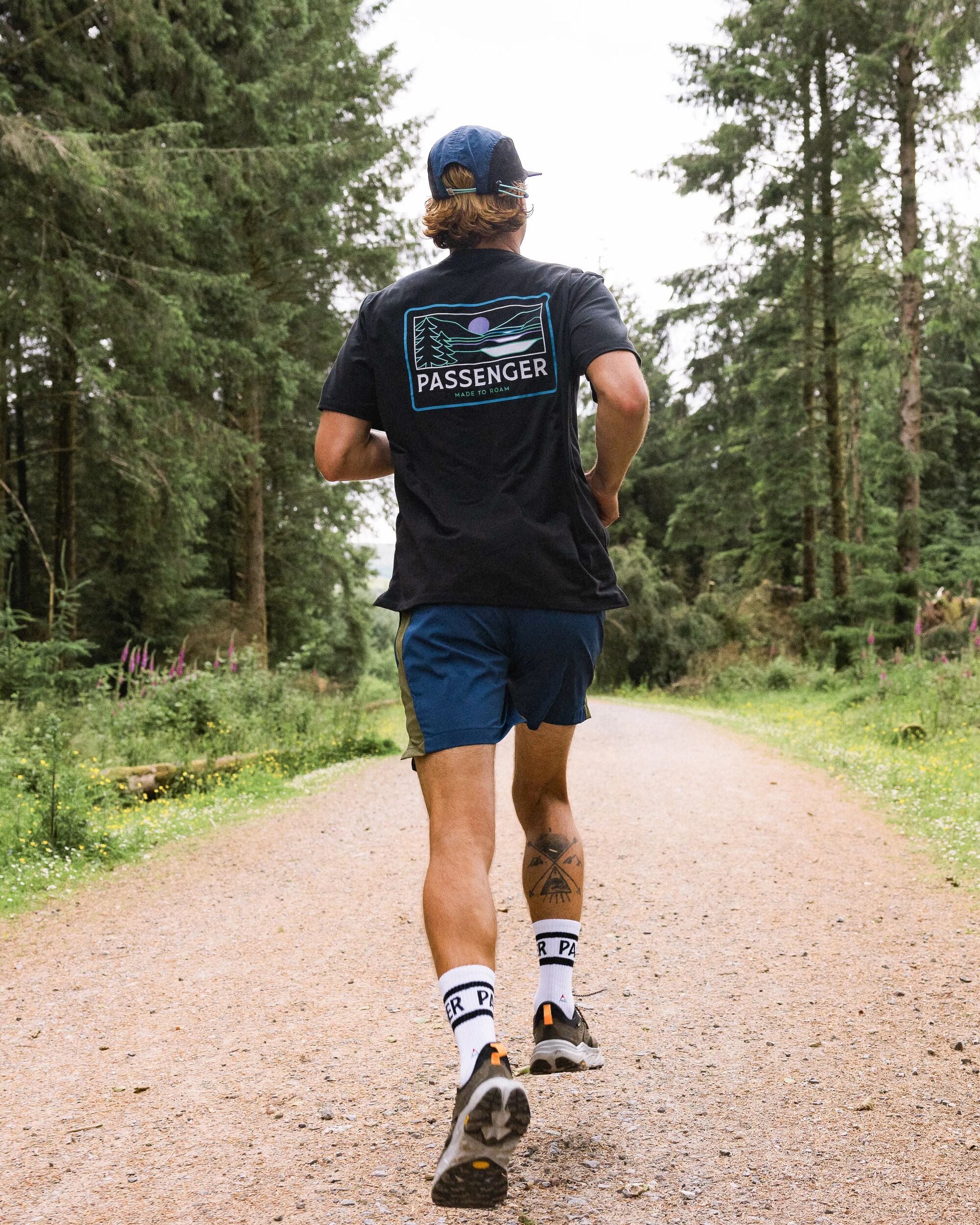 Roamer Men's Drirelease® Active T-Shirt - Black - Lifestyle