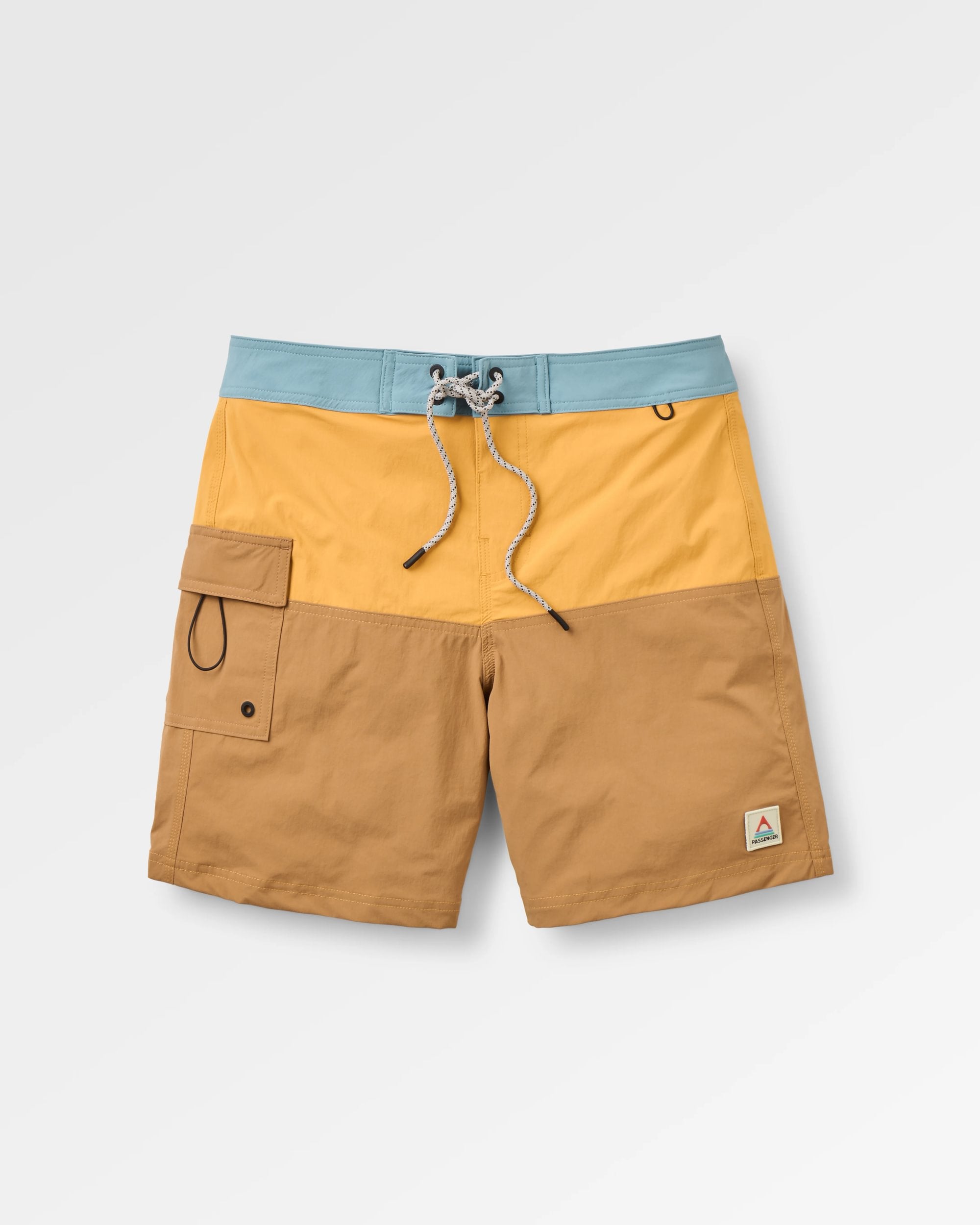 Boardshort Cutback NetPlus® 17" - jaune épicéa/toffee