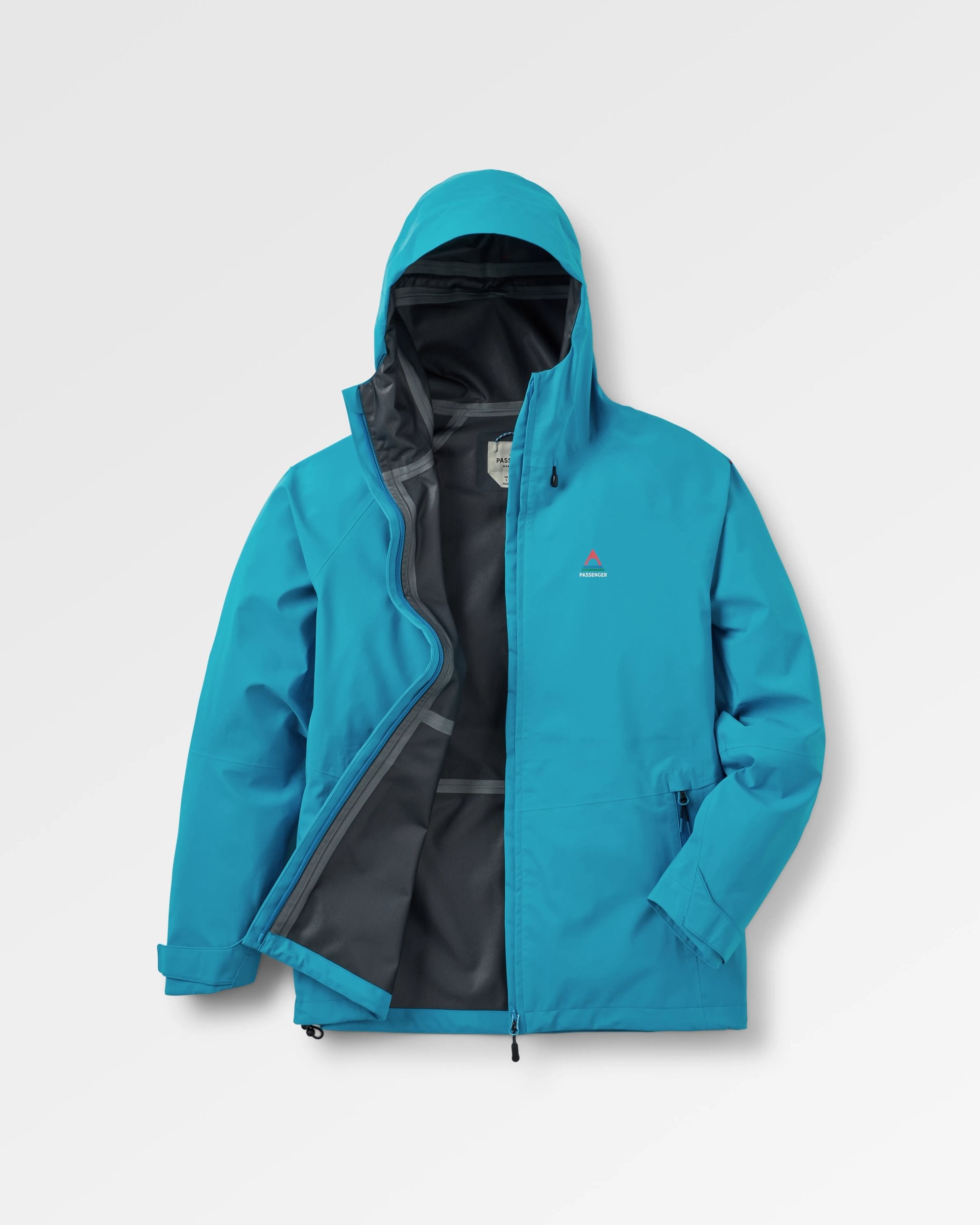 Five Element Waterproof Jacket - Bluejay - Flatlay