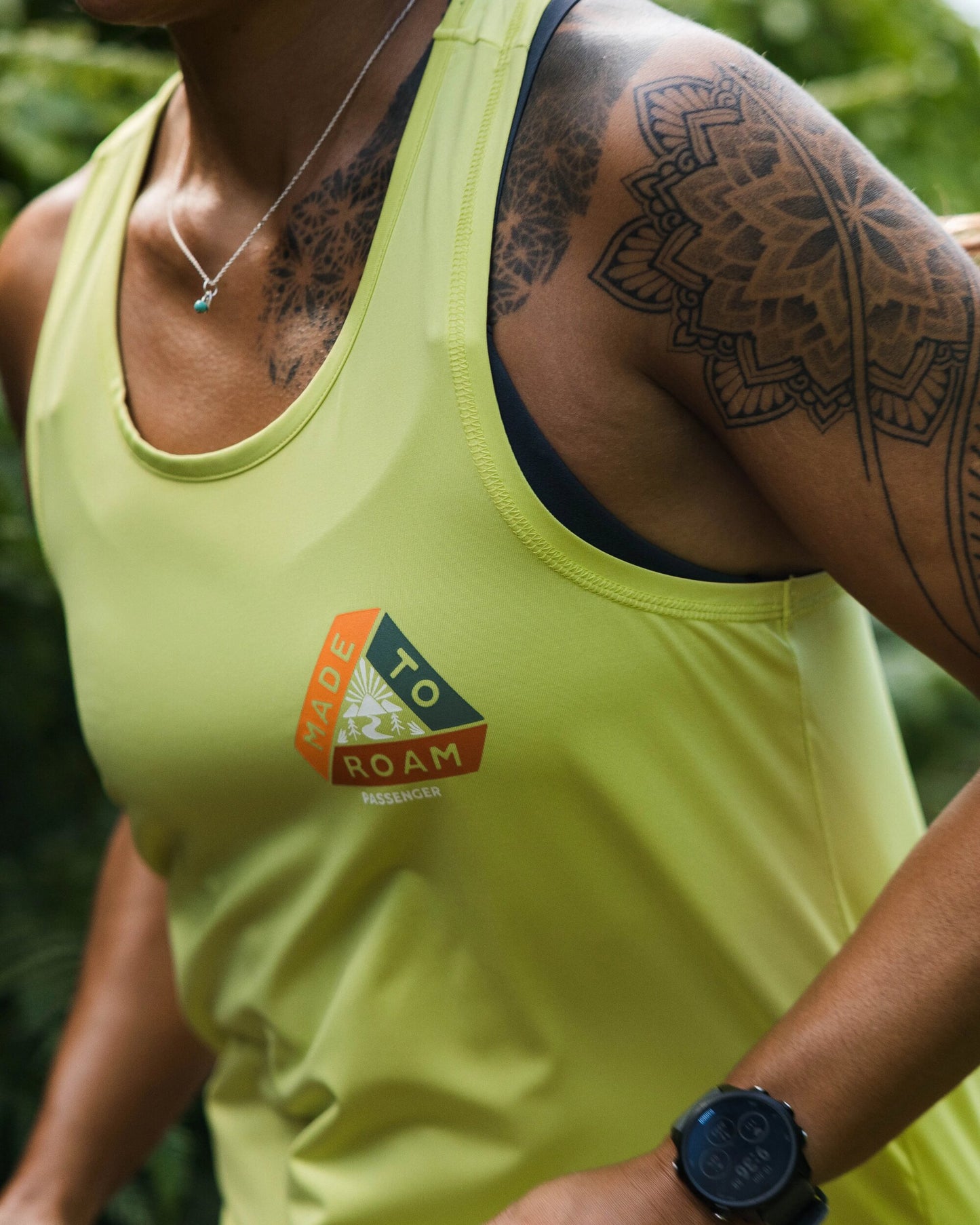 Twist Recycled Active Vest - Lime Juice -