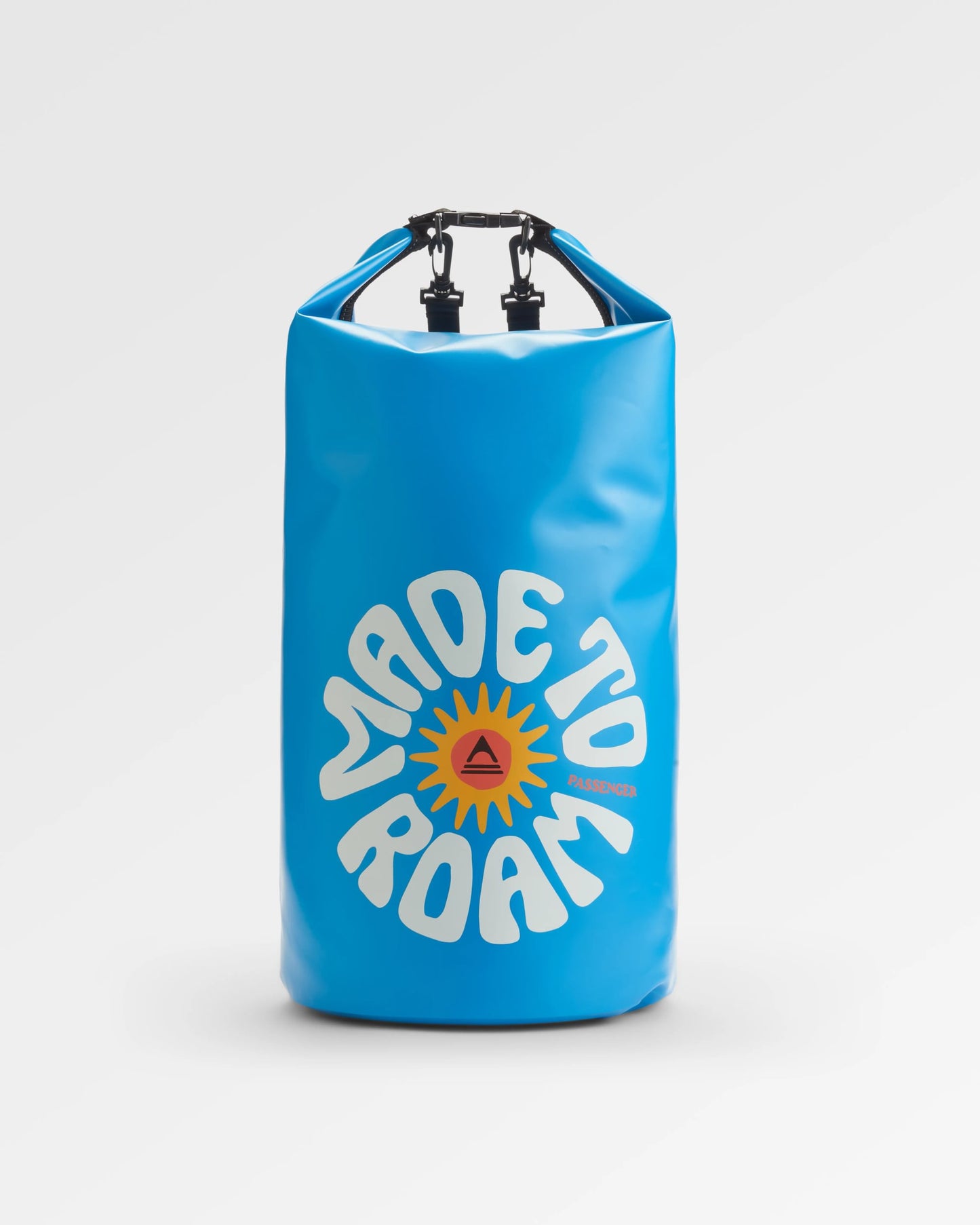 Tide 30L Recycled Dry Bag - Bluejay - Flatlay