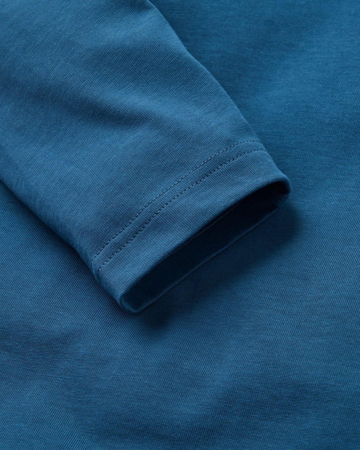 Heritage Relaxed Fit LS T-Shirt - Dark Denim - Flatlay