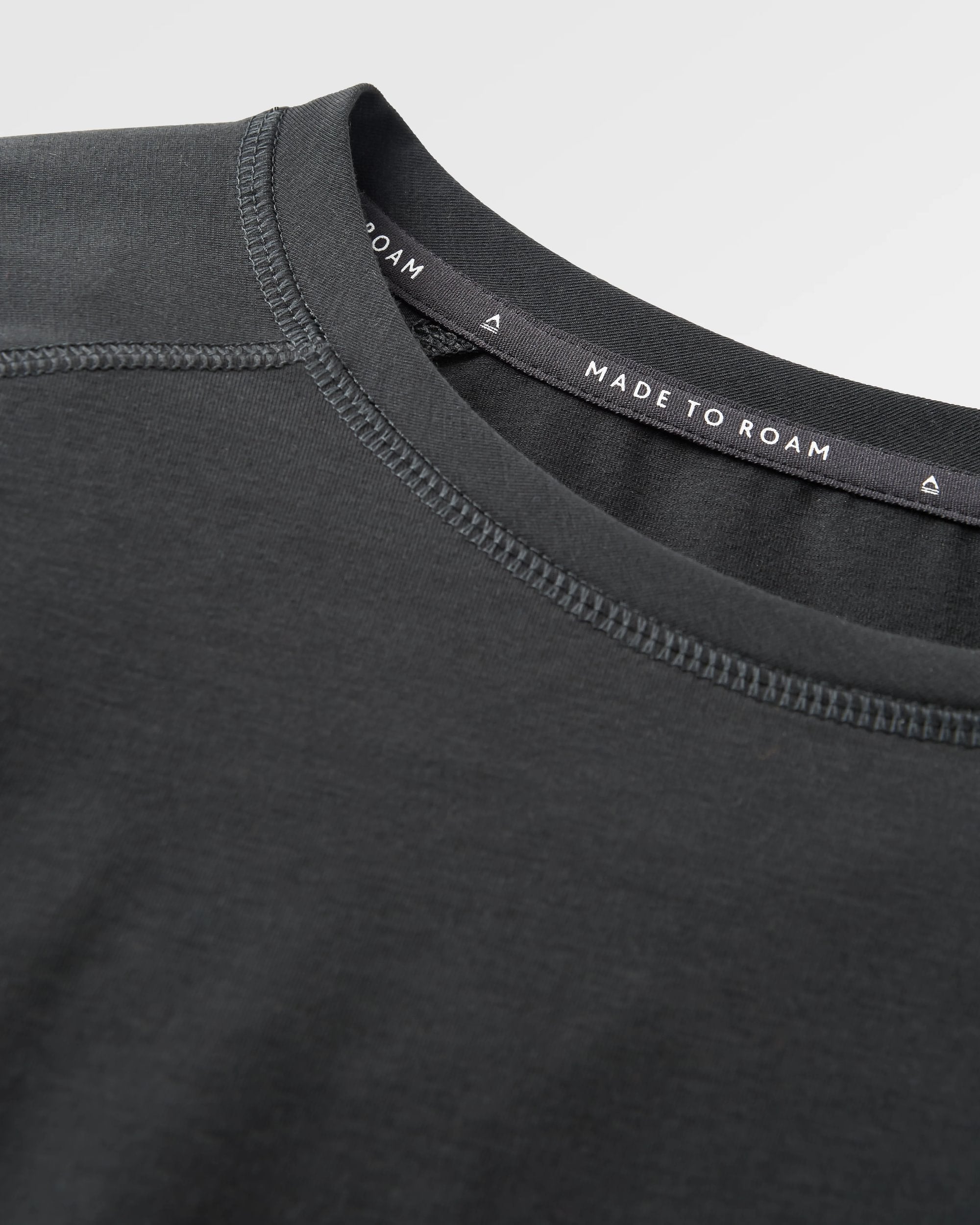 Sedona Drirelease® Recycled Active LS T-Shirt - Black - Flatlay