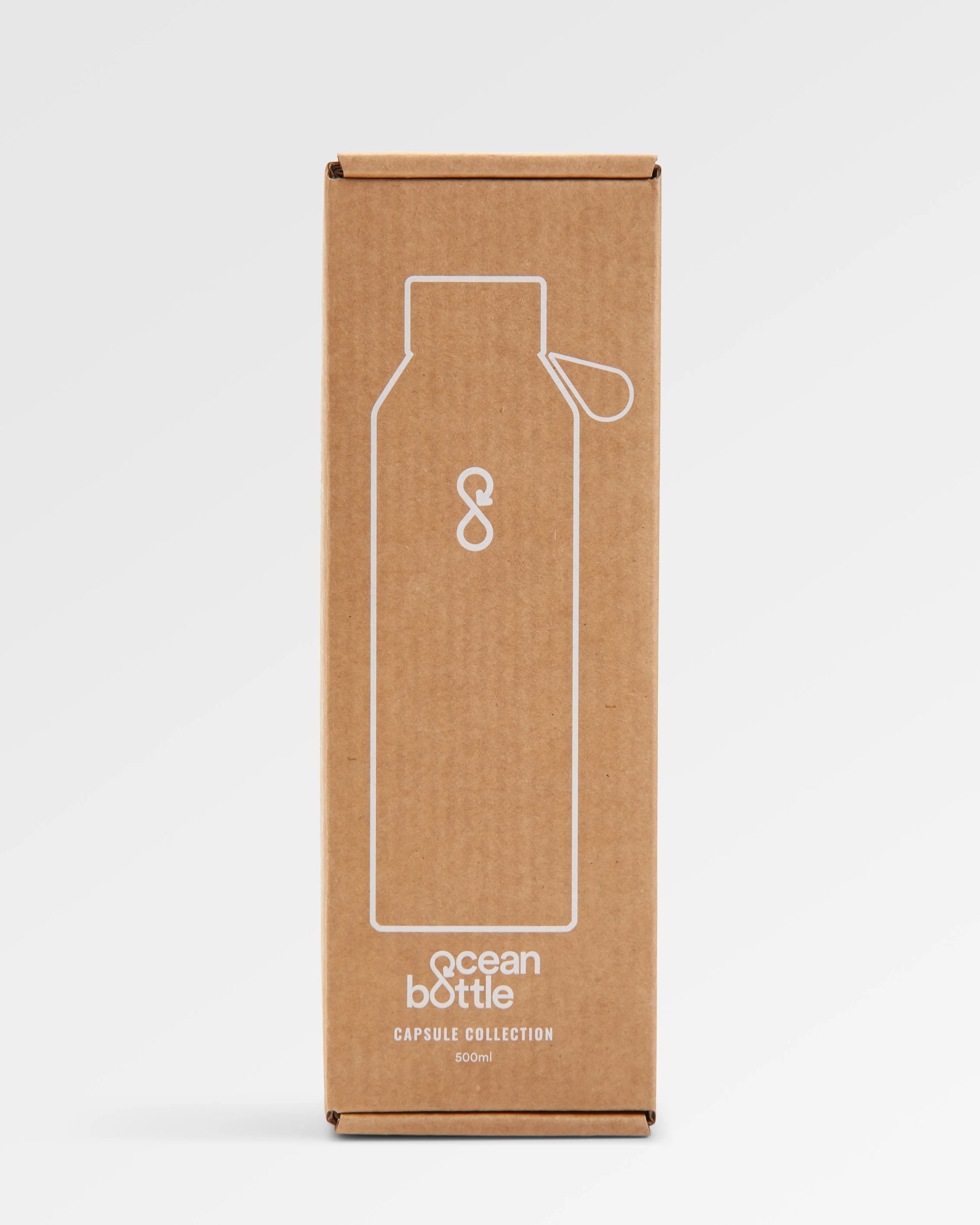 Original Ocean Bottle 500ml - Sahara Red - Flatlay