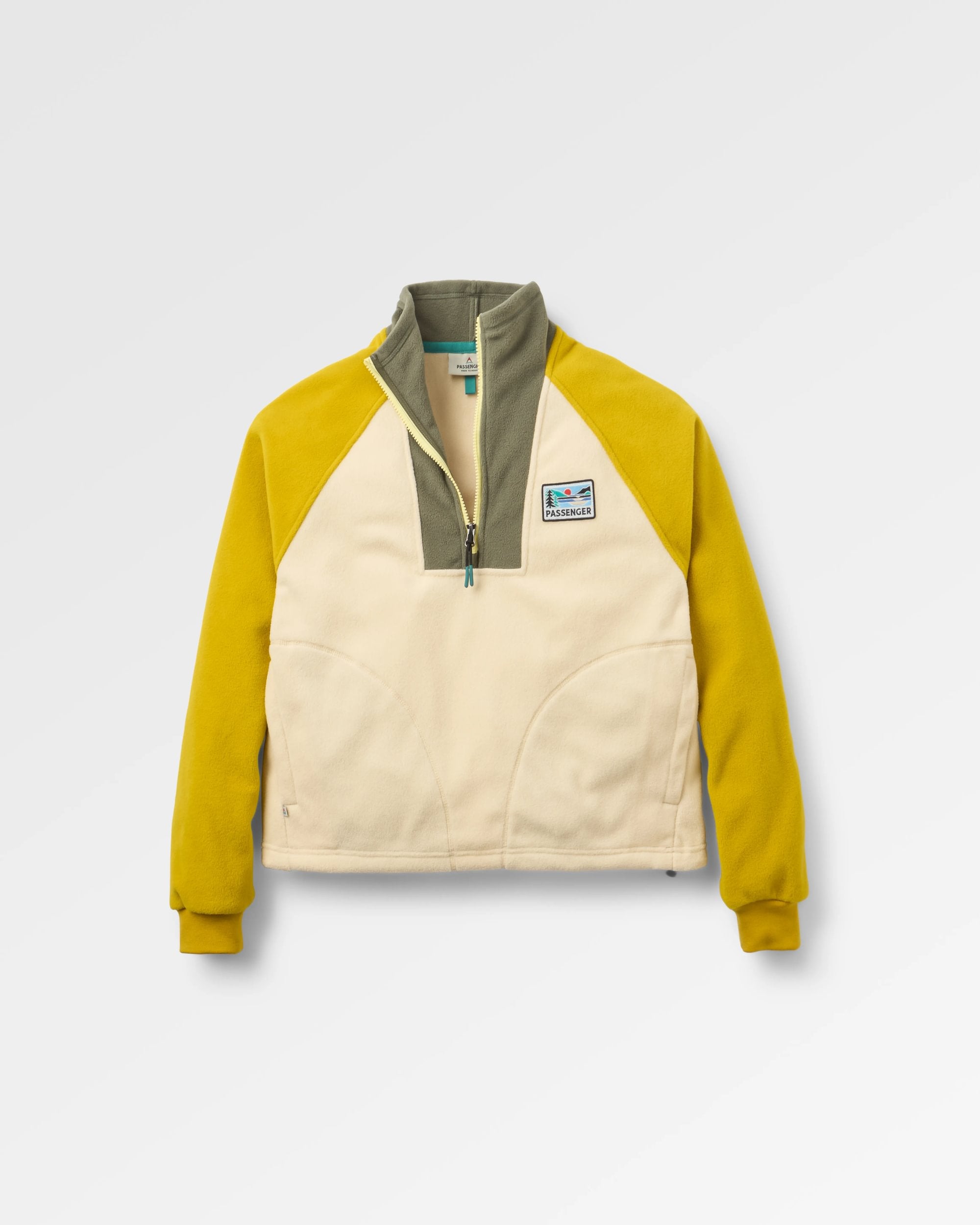 Jazz Polar Fleece - Oat - Flatlay