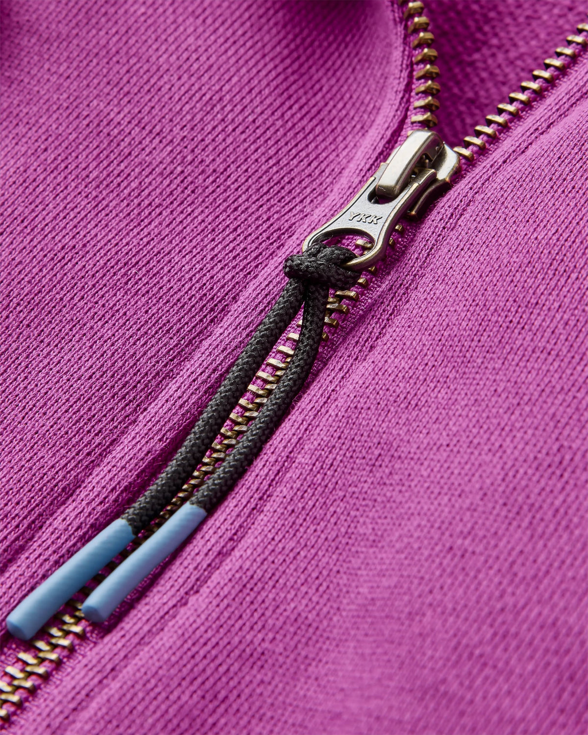 Brooke Zip Hoodie - Wild Berry - Flatlay