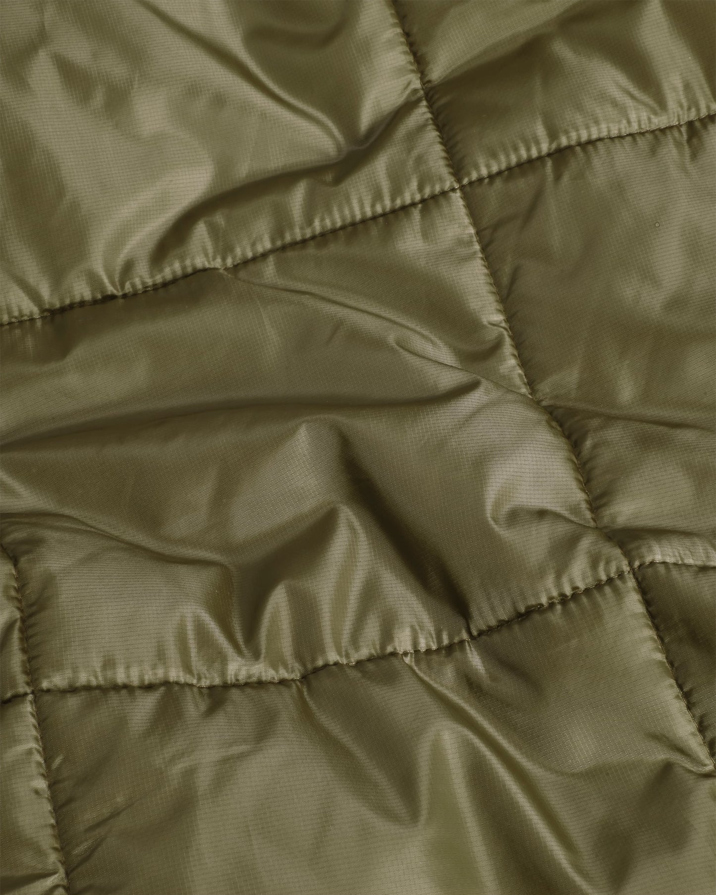 Travel Recycled Ripstop Blanket - Khaki - Flatlay