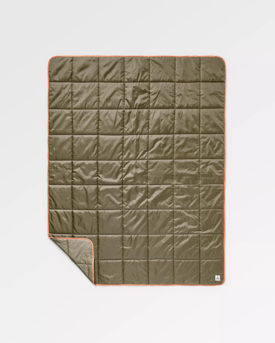 Travel Recycled Ripstop Blanket - Khaki - Flatlay