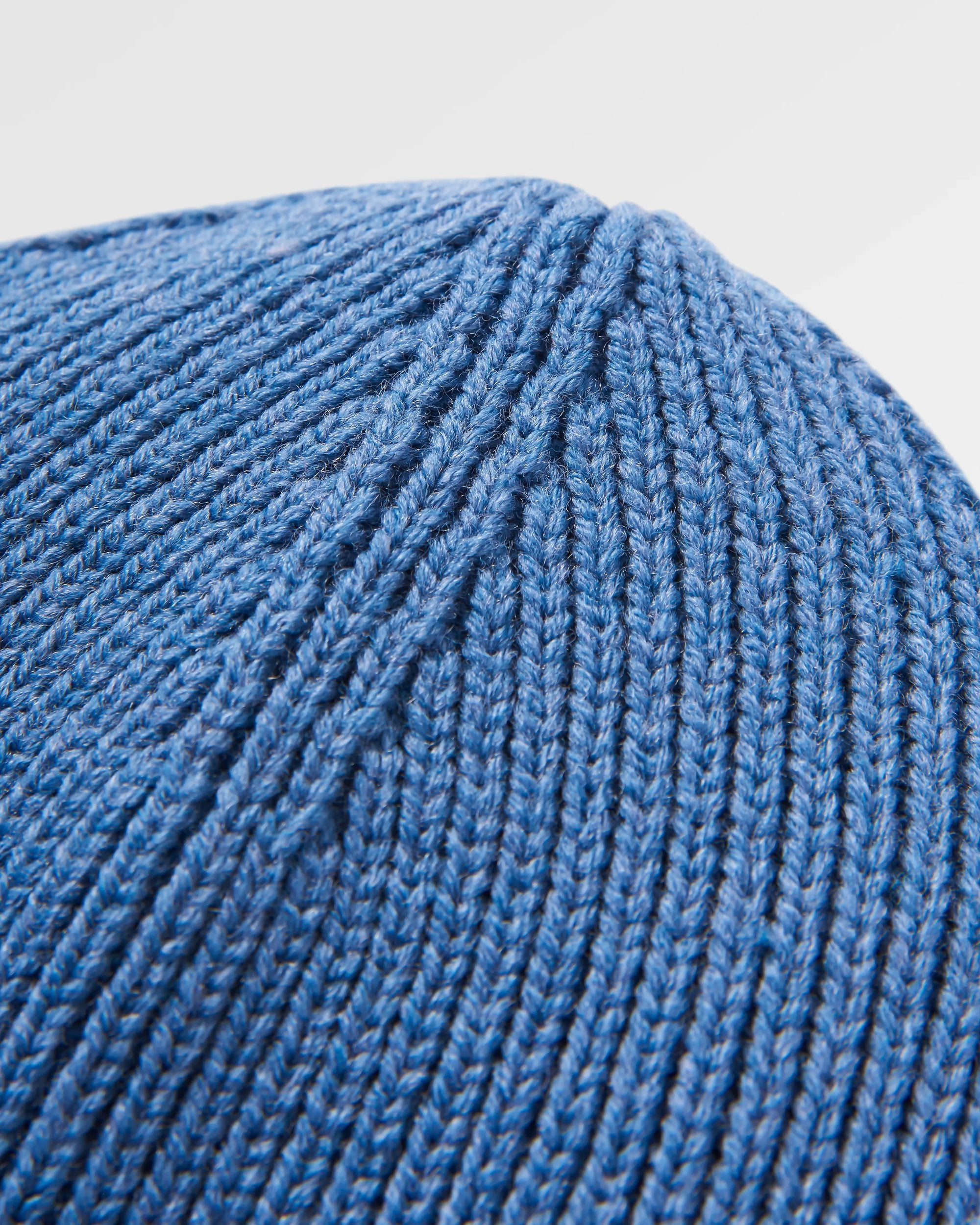 Passenger Recycled Beanie - Moonlight Blue - Flatlay