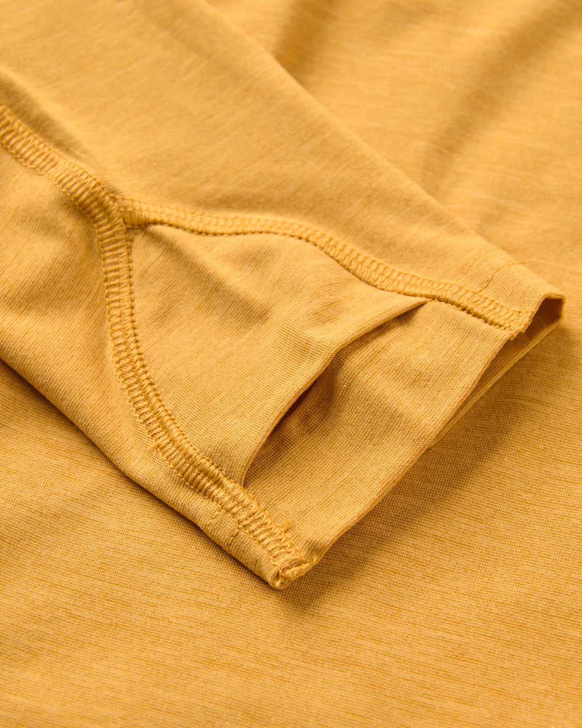 Sunvale Lightweight UPF50 Hoodie - Spruce Yellow Marl - Flatlay