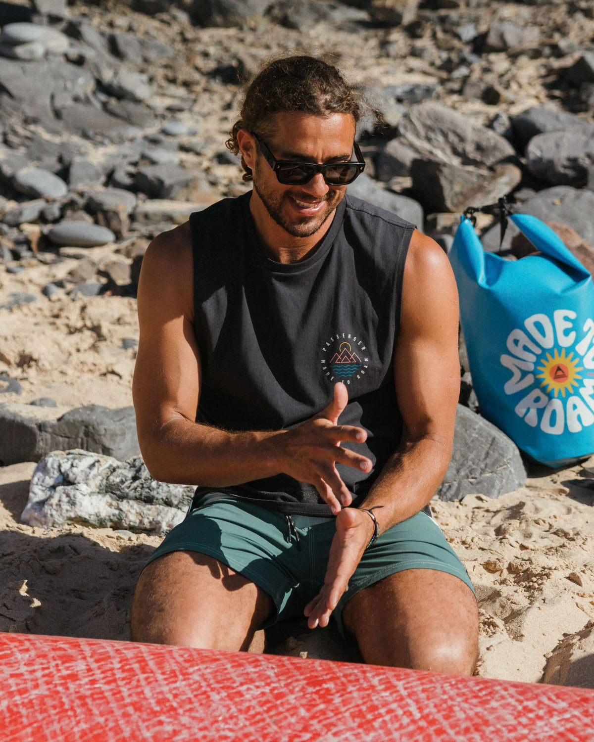 Escapism Vest - Black - Lifestyle