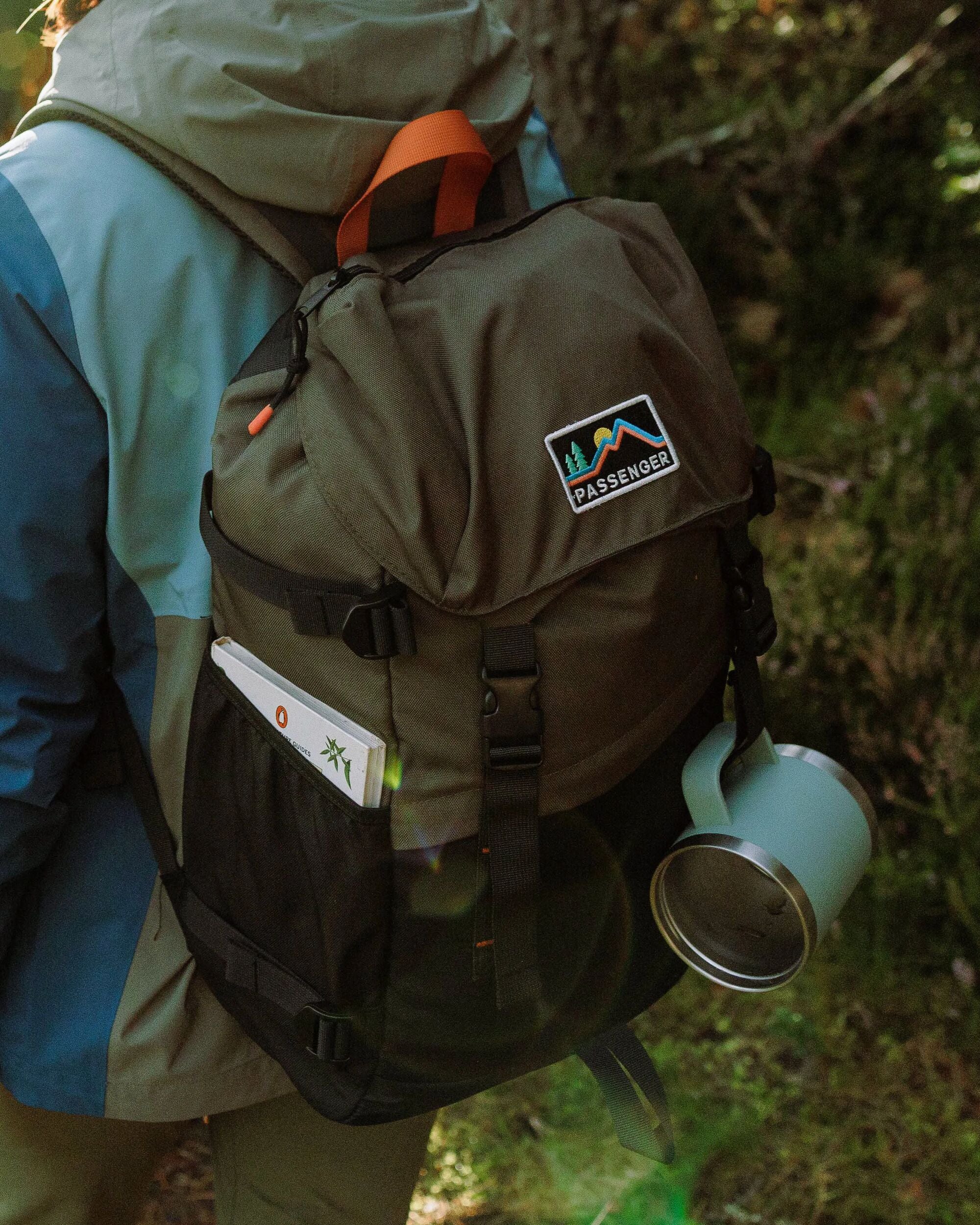 Boondocker Recycled 26L Backpack - Black/Khaki - Lifestyle