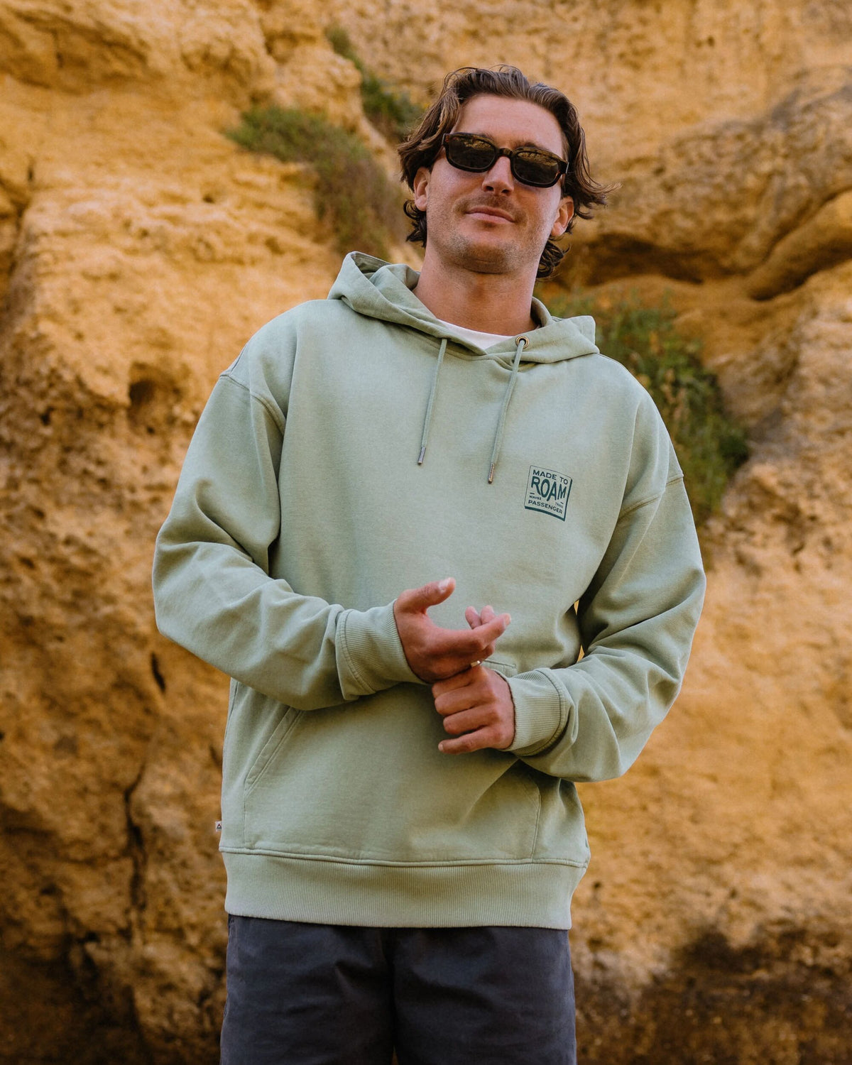 Sonoma Relaxed Fit Hoodie - Pistachio - Lifestyle