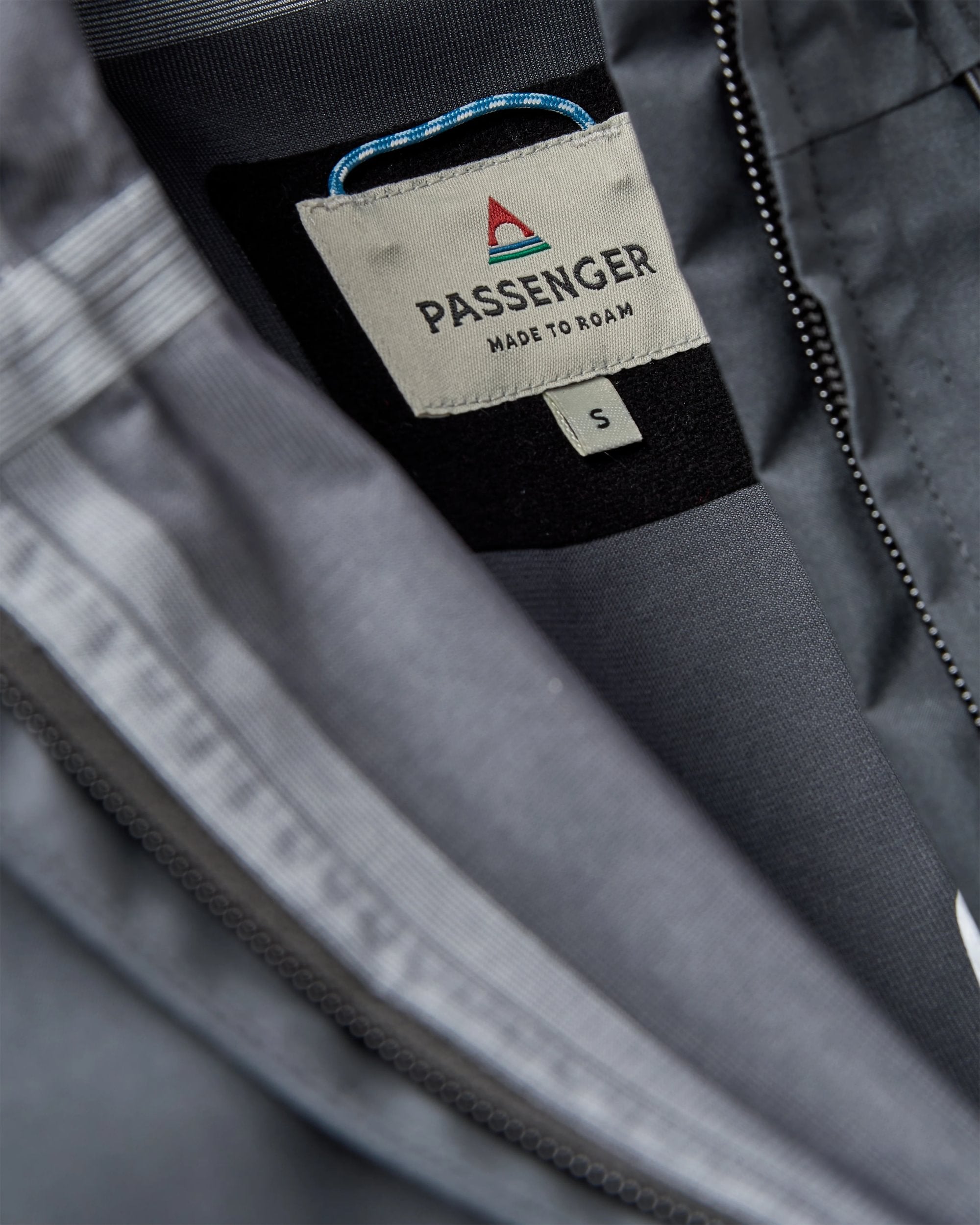 Five Element Recycled Waterproof Jacket - Black - Flatlay