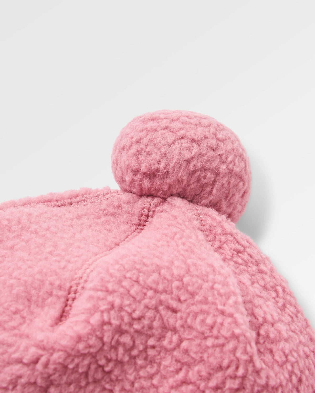 Snow Sherpa Beanie - Pink Haze - Flatlay