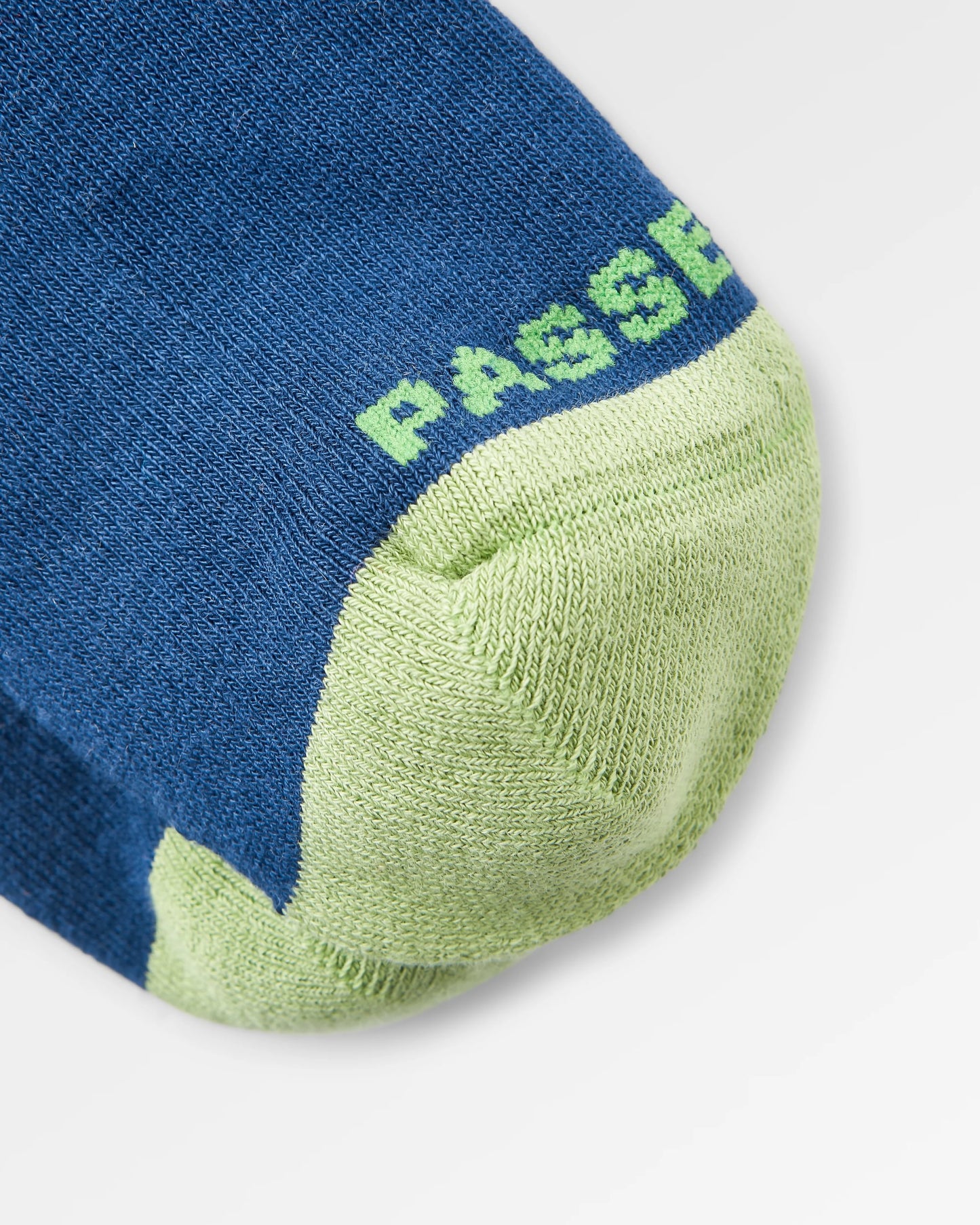 Outdoor Escapism Socks - Purple Indigo - Flatlay