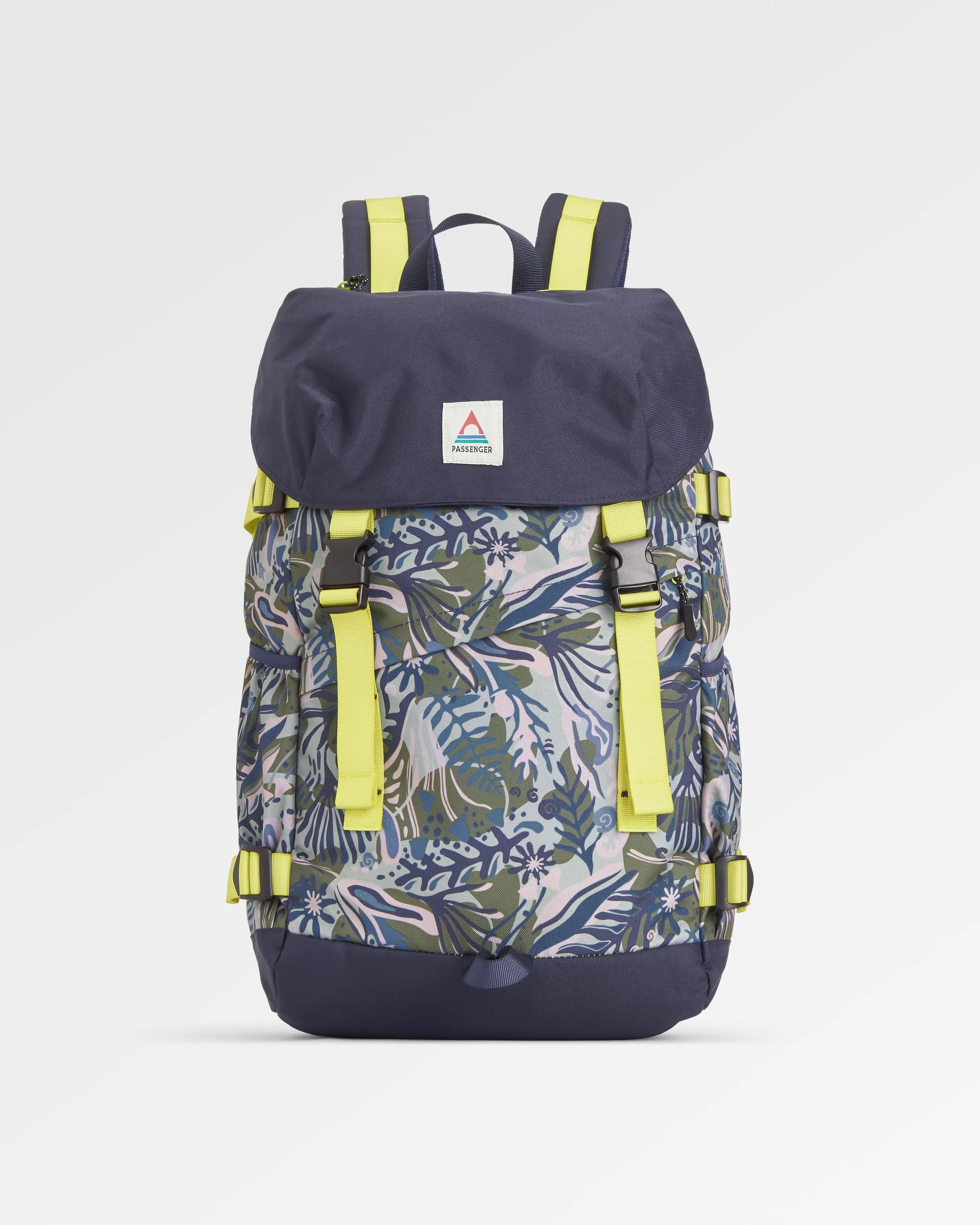 Boondocker Recycled 26L Backpack - Abstract Seaweed Pistachio - Flatlay