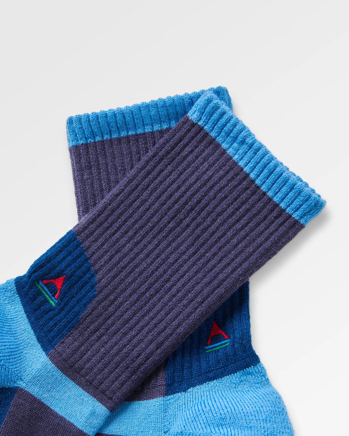 Yukon Merino Active Crew Sock - Heather - Flatlay