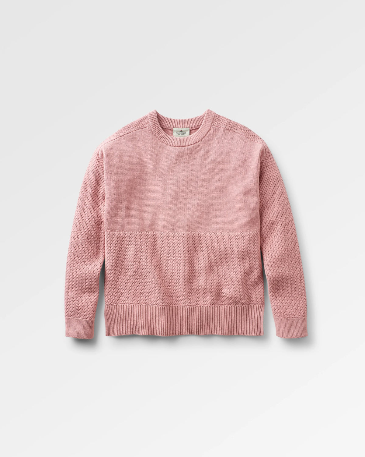 Cove Knitted Jumper - Pink Haze - Flatlay