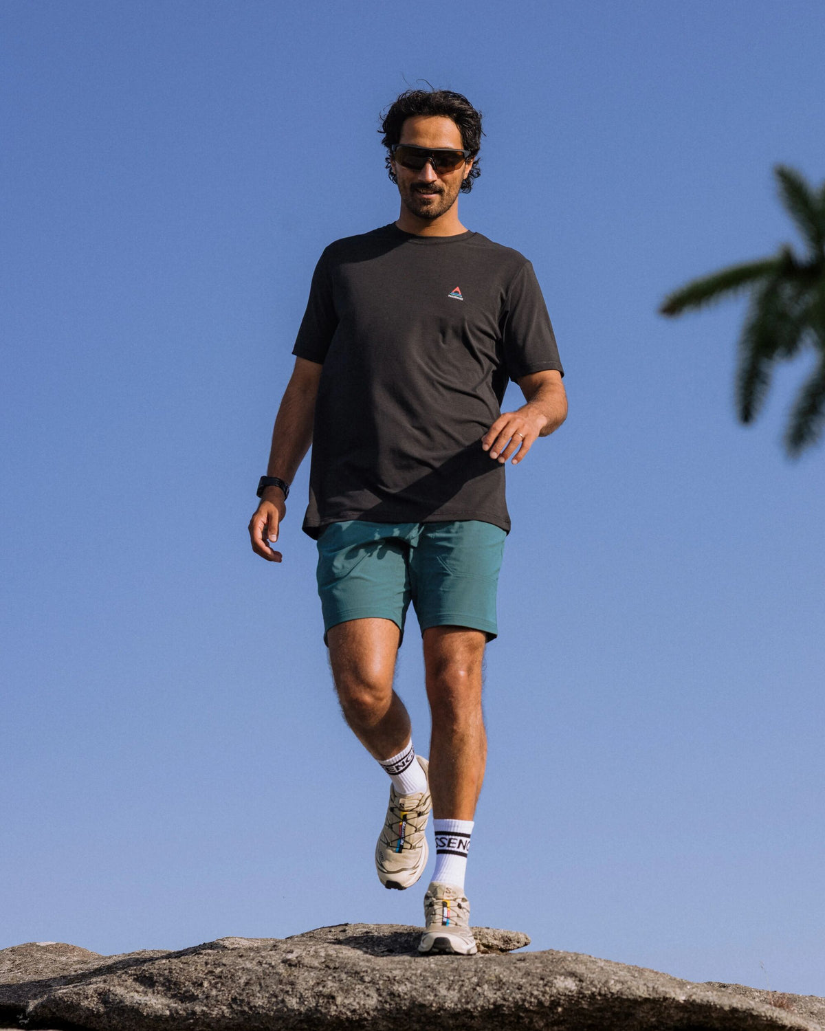 Classic Logo Drirelease® Active T-Shirt - Black - Lifestyle