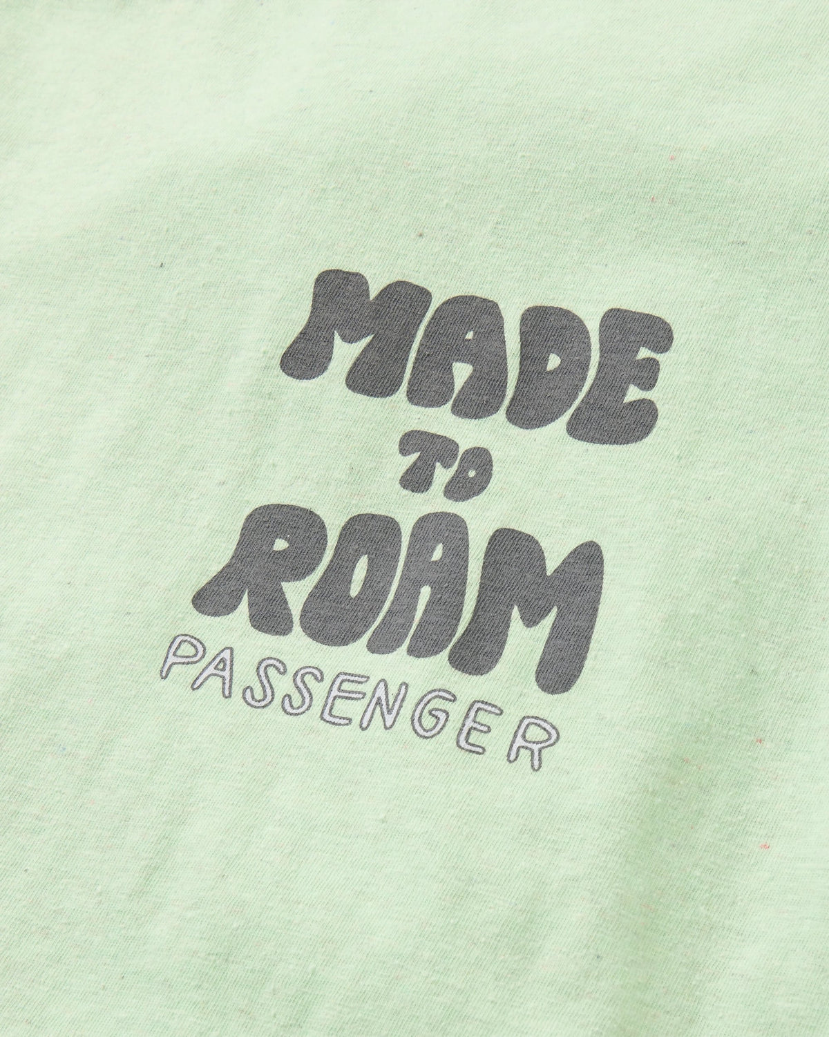 Explore Beyond T-Shirt - Seafoam Marl - Flatlay