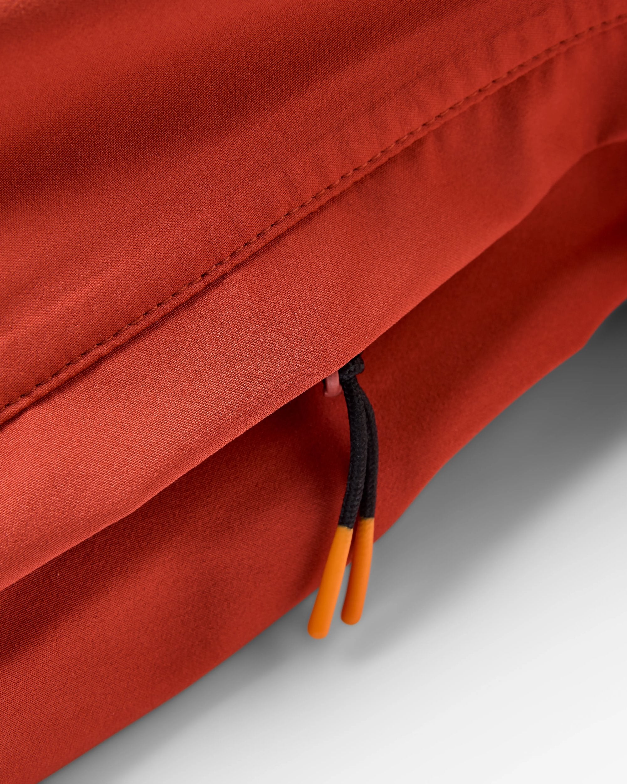 Five Season Recycled Waterproof Jacket - Red Ochre - Flatlay