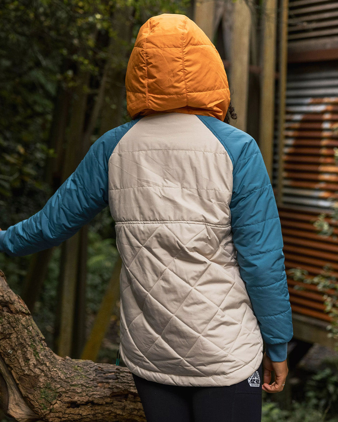 Ocean Recycled Insulated 1/2 Zip Jacket - Feather - Lifestyle