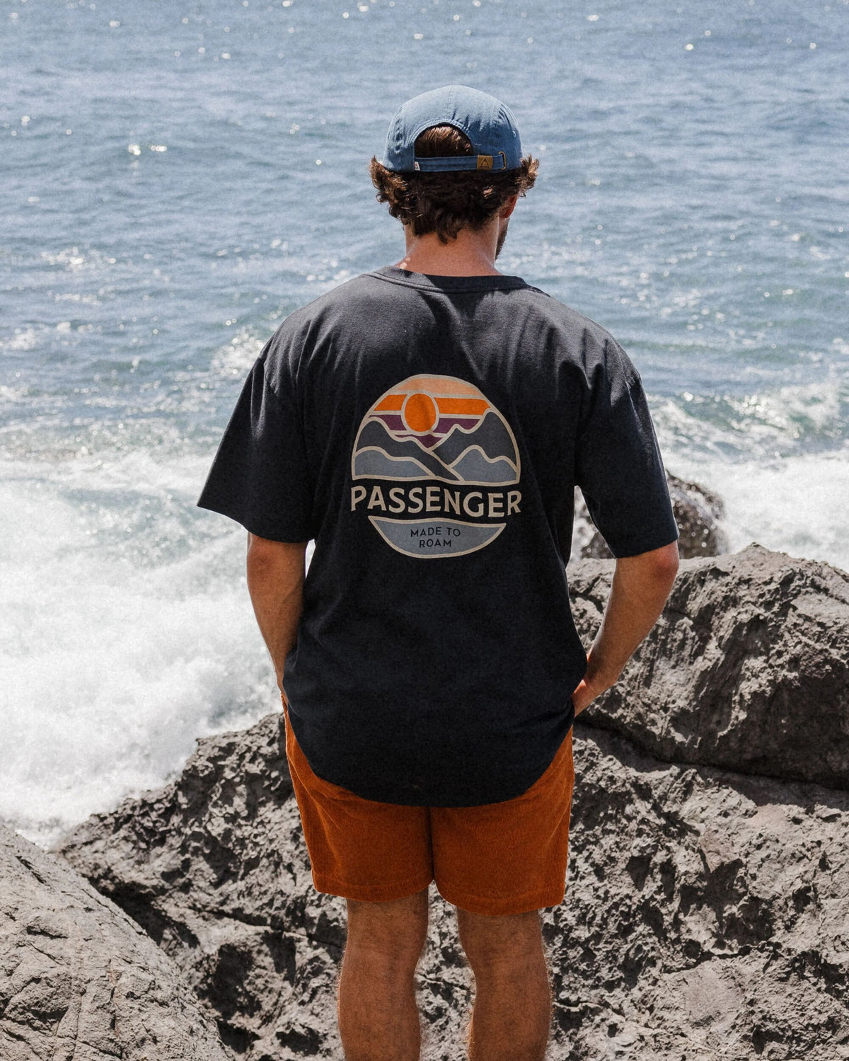 Laidback Relaxed Fit T-Shirt - Black - Lifestyle