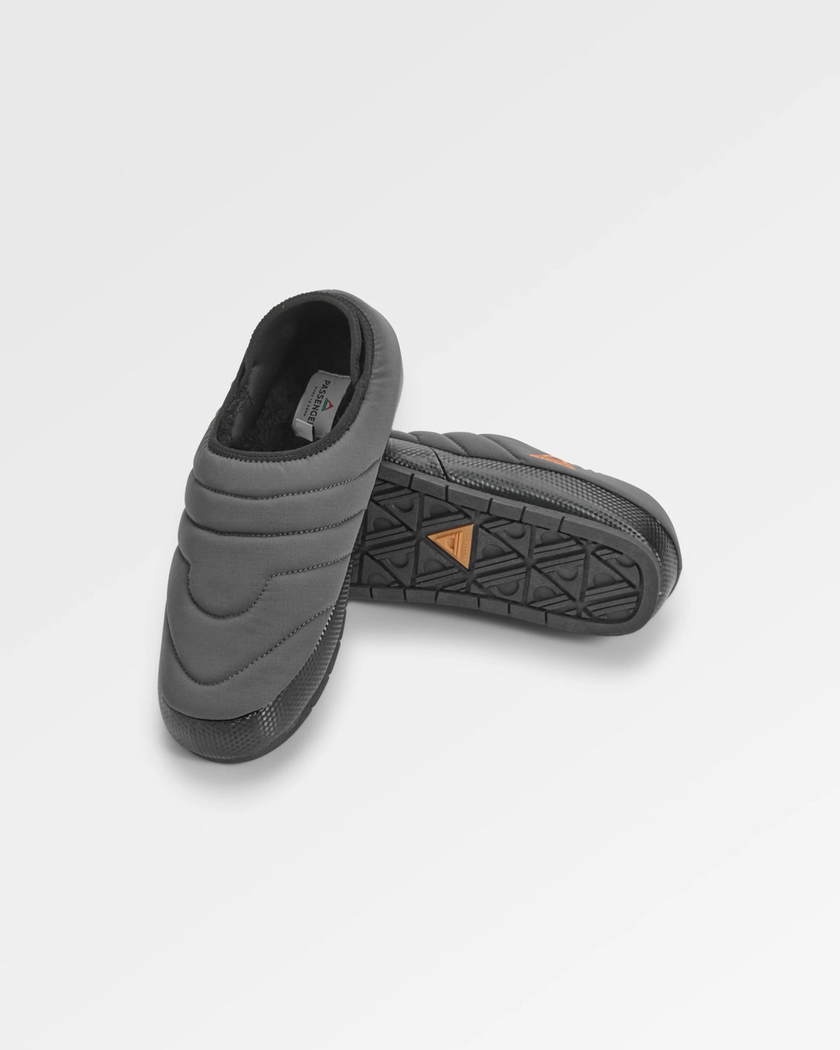 Hearth Men's Slipper - Charcoal - Flatlay