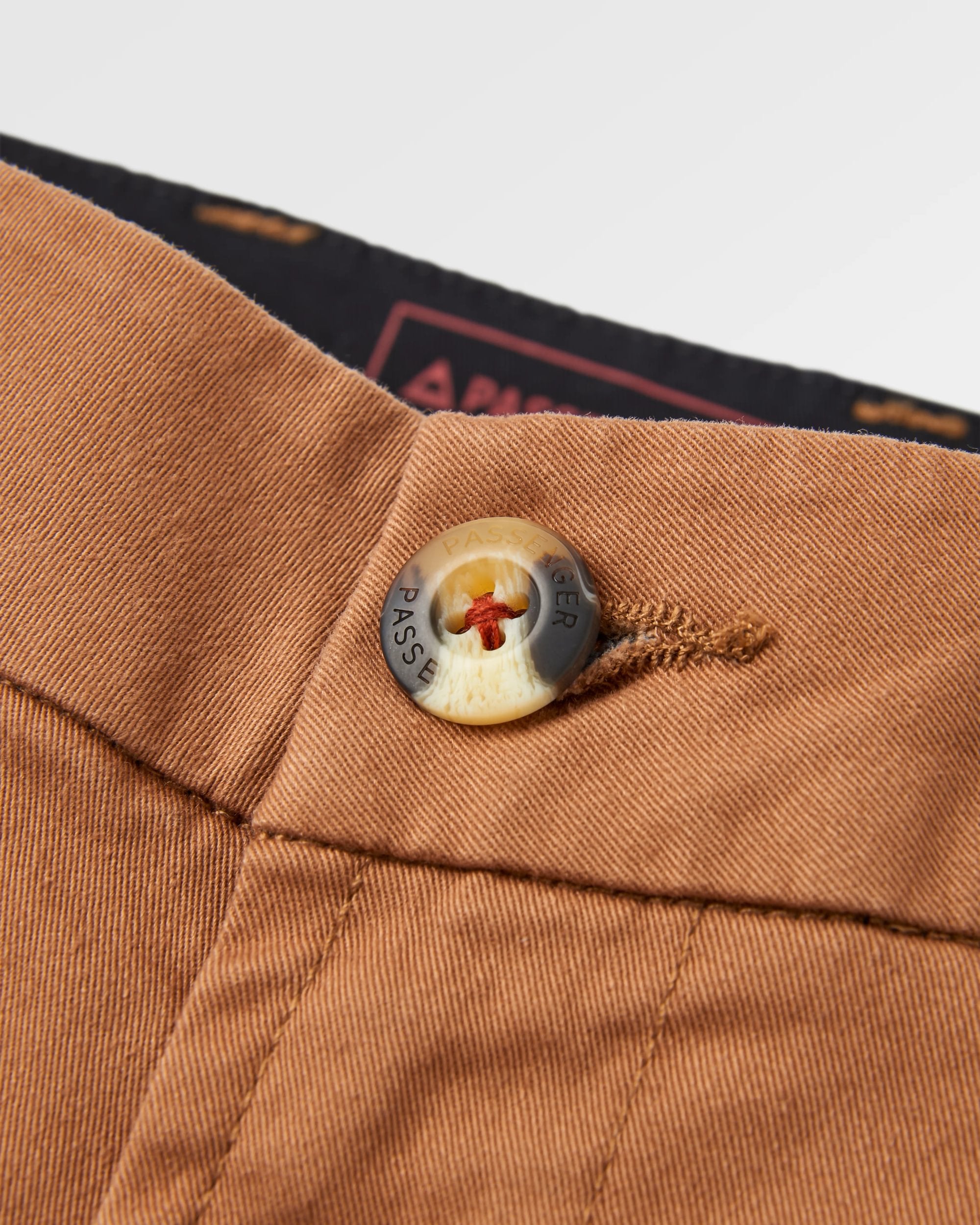 365 Organic Cotton Short - Toffee - Flatlay