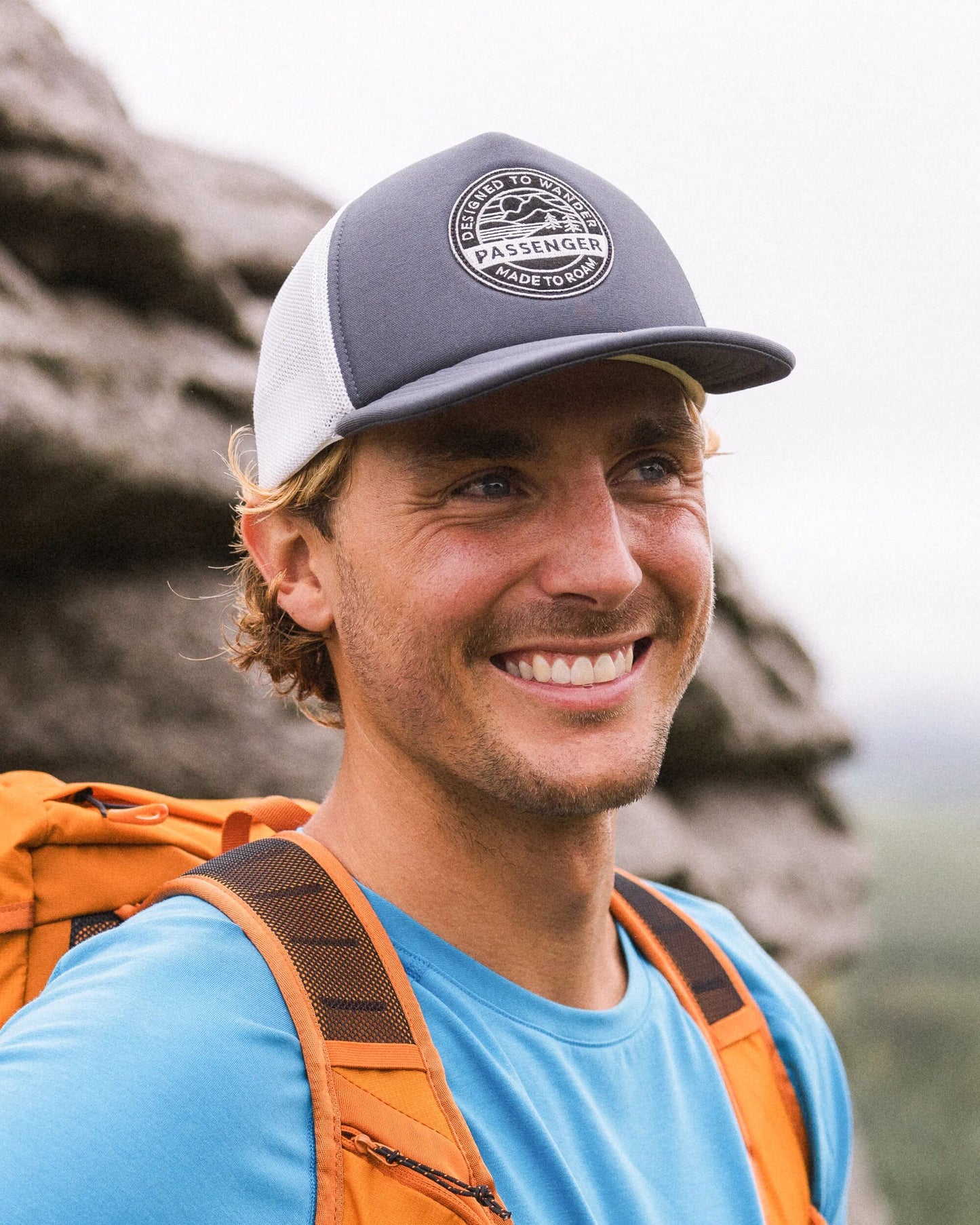 Odyssey Active Mesh Snapback Cap - Charcoal - Lifestyle - Male