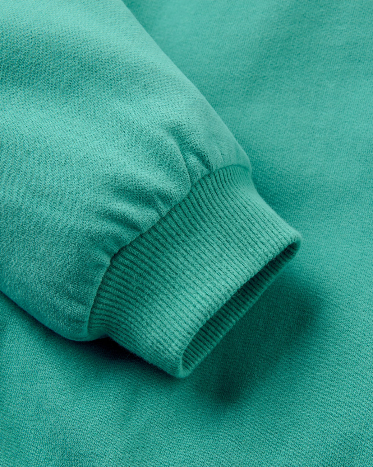 Heritage Relaxed Fit Sweatshirt - Ocean Teal - Flatlay
