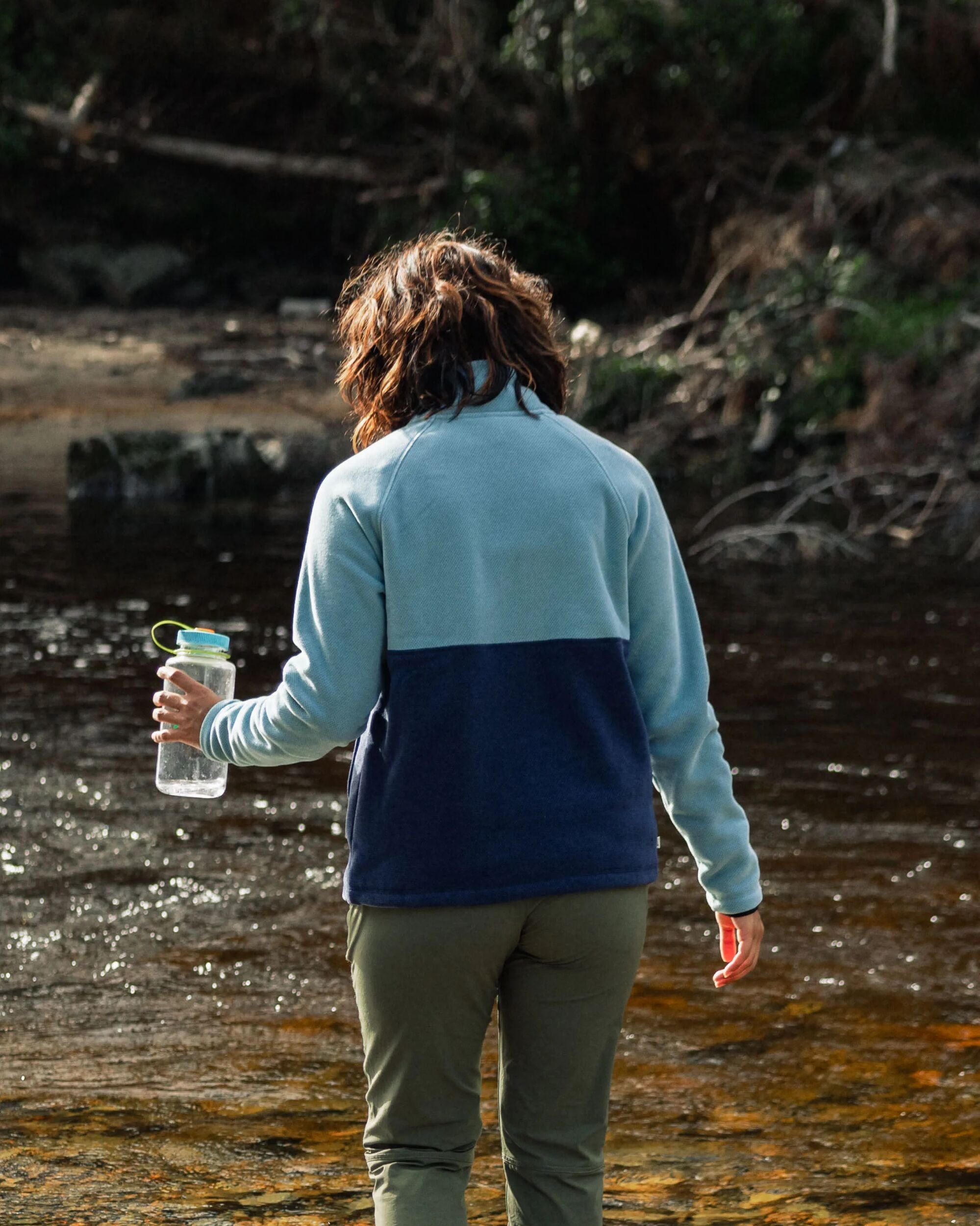 Snowdrop Recycled Polartec® Fleece - Arctic - Lifestyle