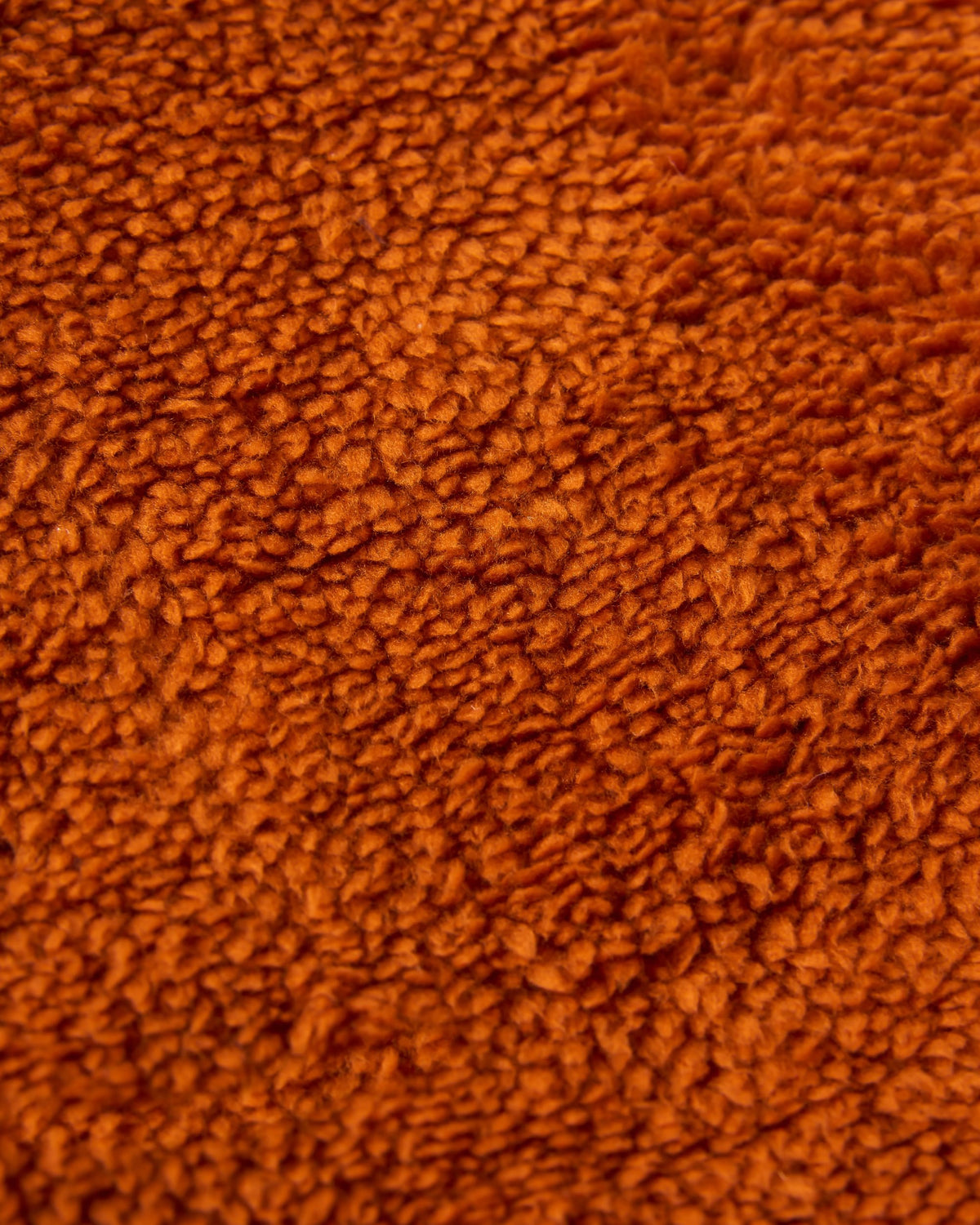 Ash Sherpa Fleece Snood - Sunset Orange - Flatlay