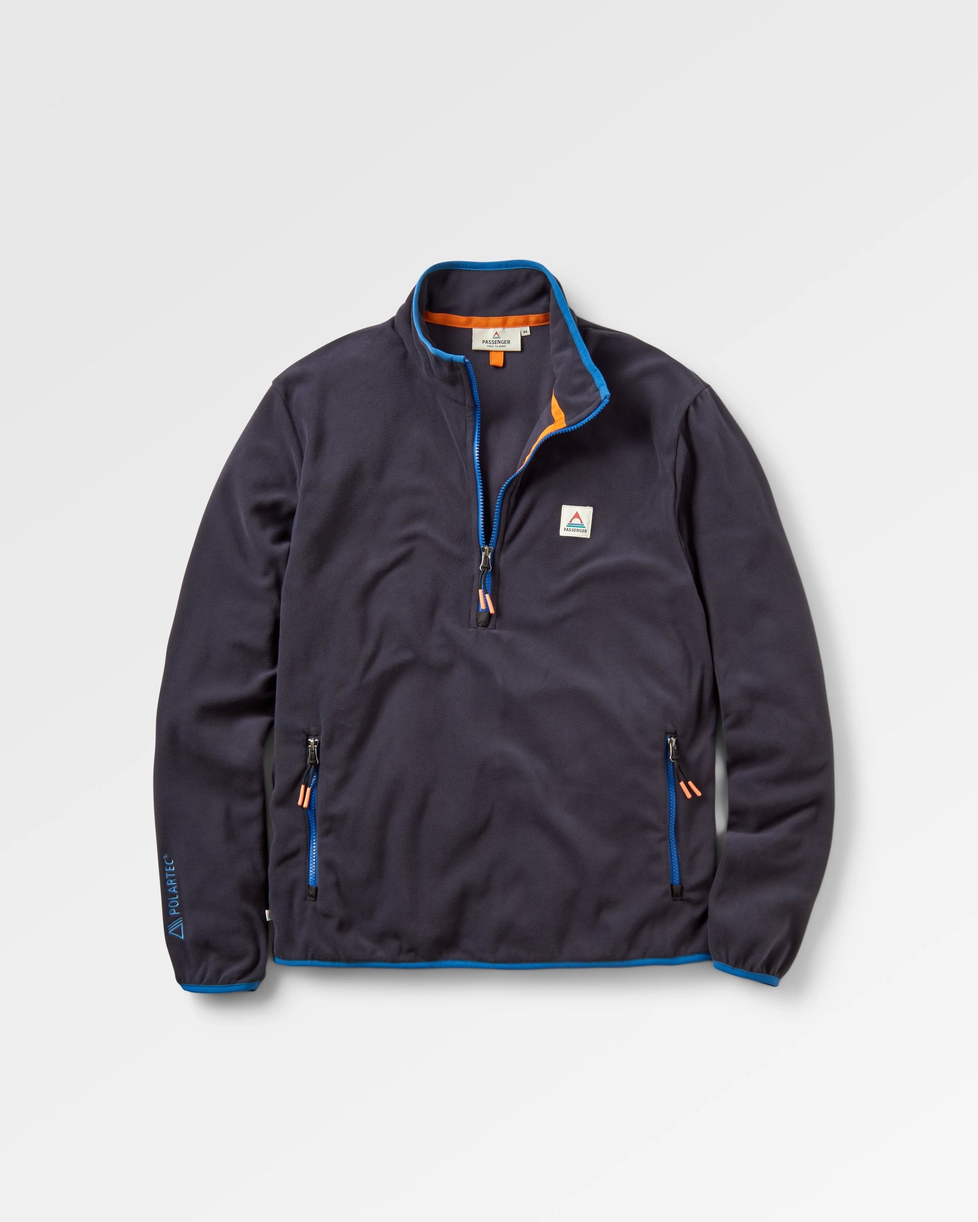 Switchback Micro Polartec® Fleece - Black - Flatlay